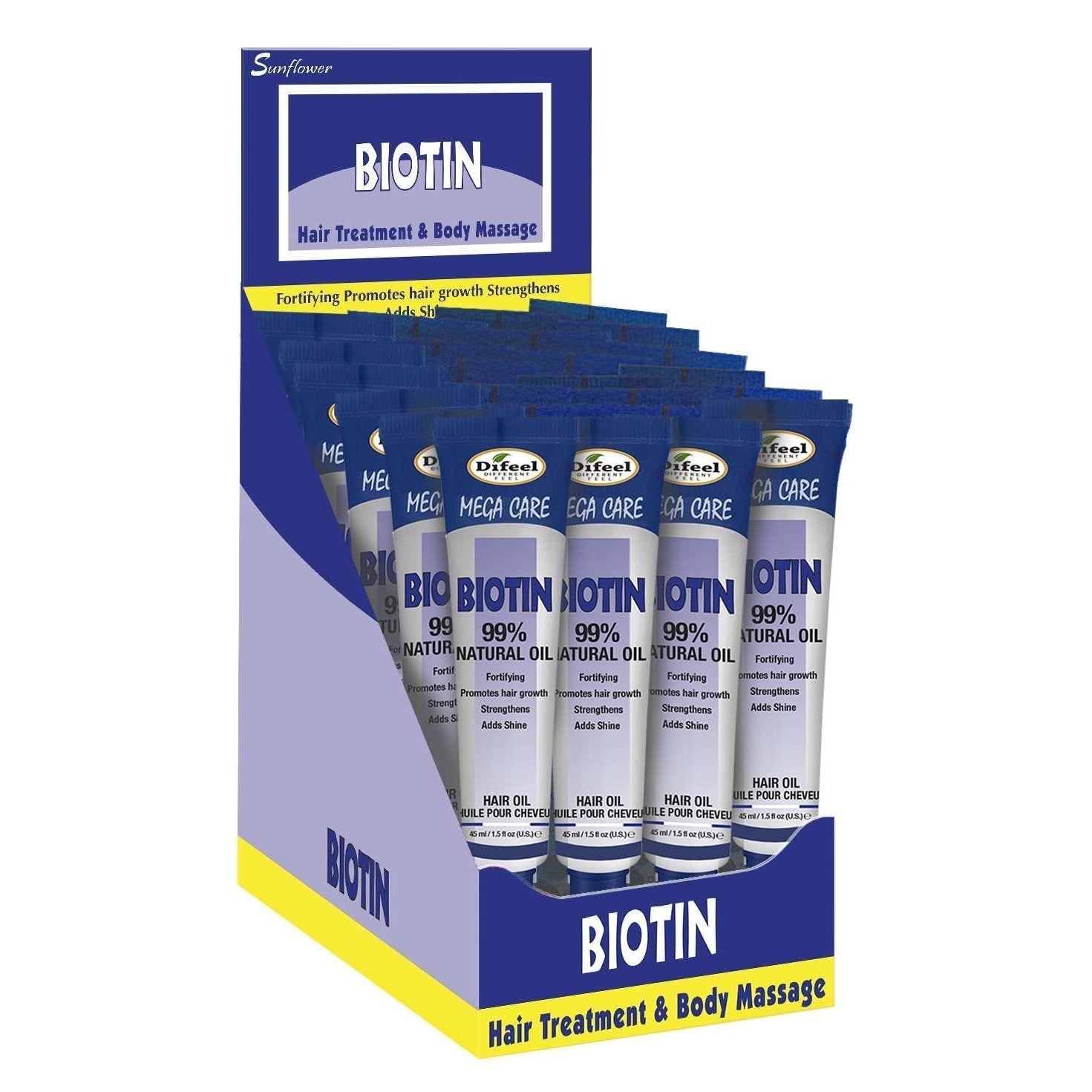 Difeel Mega Care Hair Oil Biotin 1.5 Oz Difeel Mega Care Hair Oil Biotin 1.5 Oz