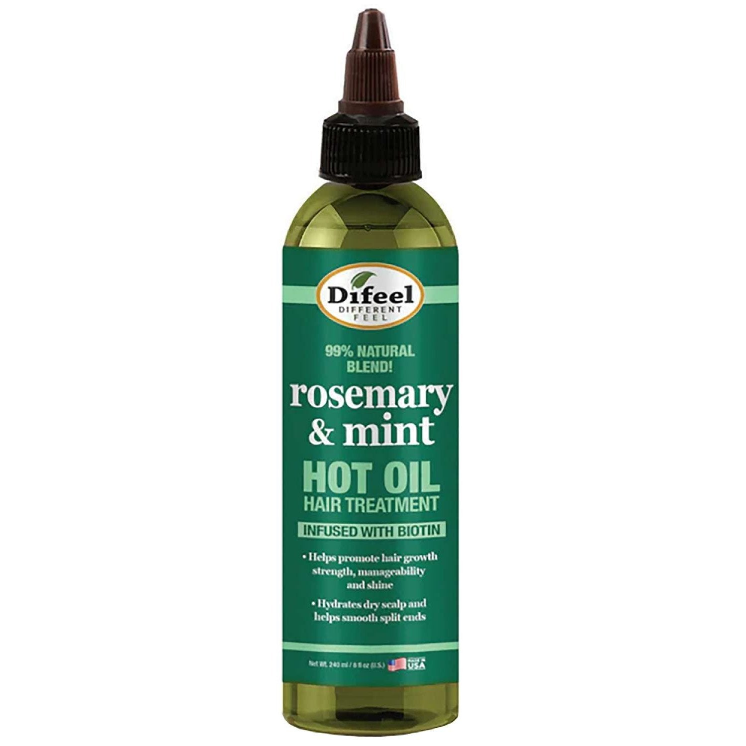 Difeel Sunflower Difeel Rosemary Mint Strengthening Hot Oil 8 Oz Difeel Sunflower Difeel Rosemary Mint Strengthening Hot Oil 8 Oz