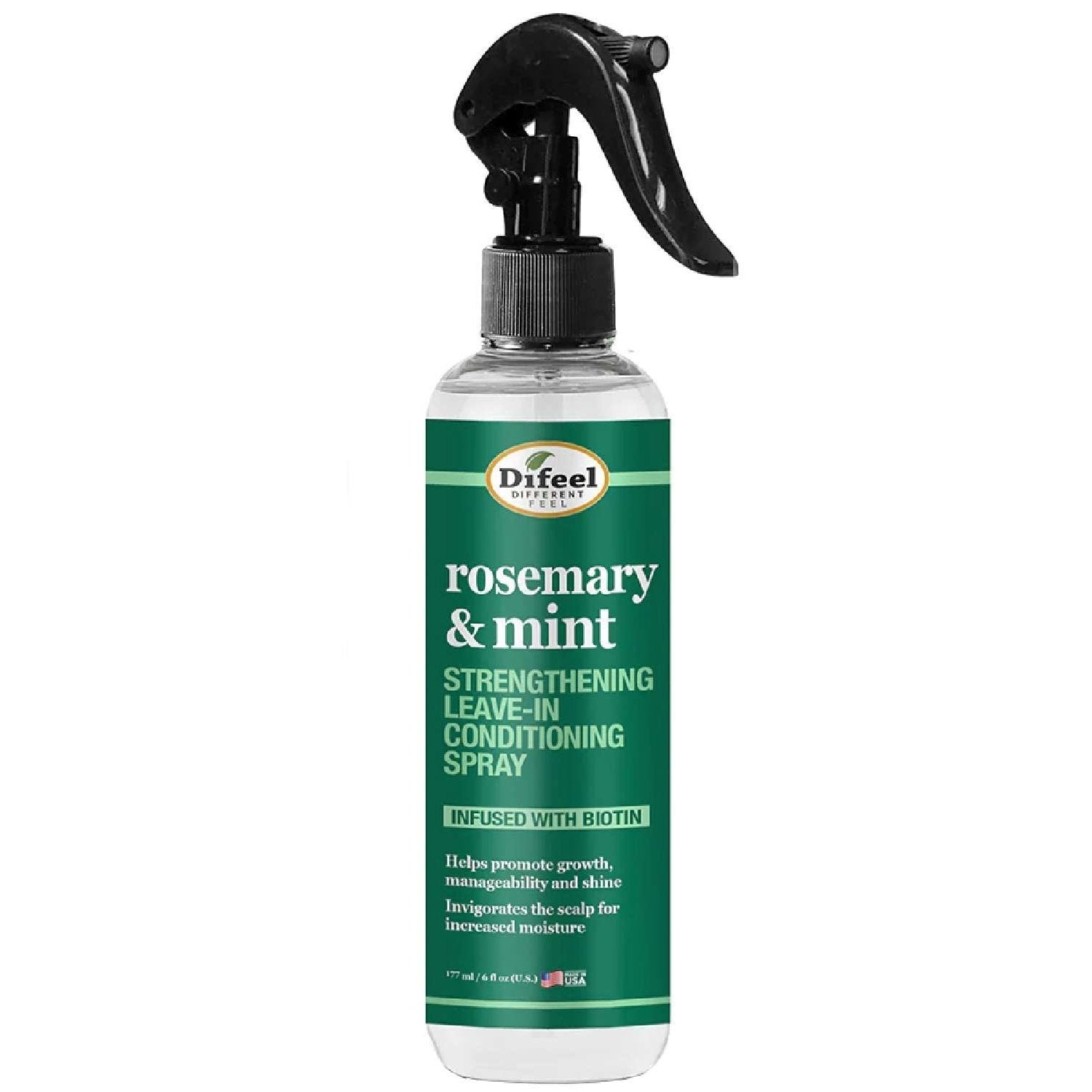 Sunflower Difeel Rosemary Mint Strengthening Leave-In Spray 6 Oz Sunflower Difeel Rosemary Mint Strengthening Leave-In Spray 6 Oz
