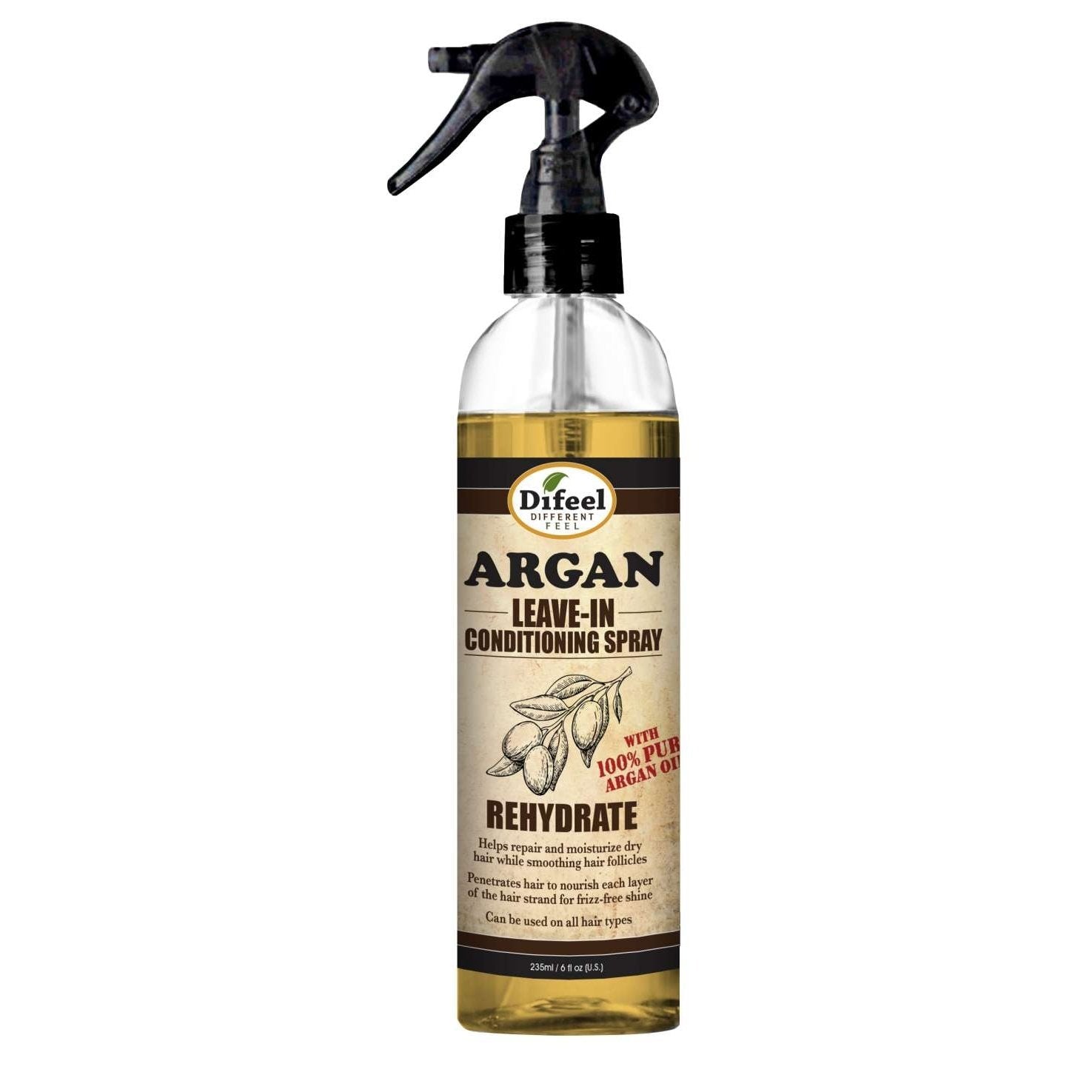 Difeel Leave In Spray Hydrate Argan 6 Oz Difeel Leave In Spray Hydrate Argan 6 Oz