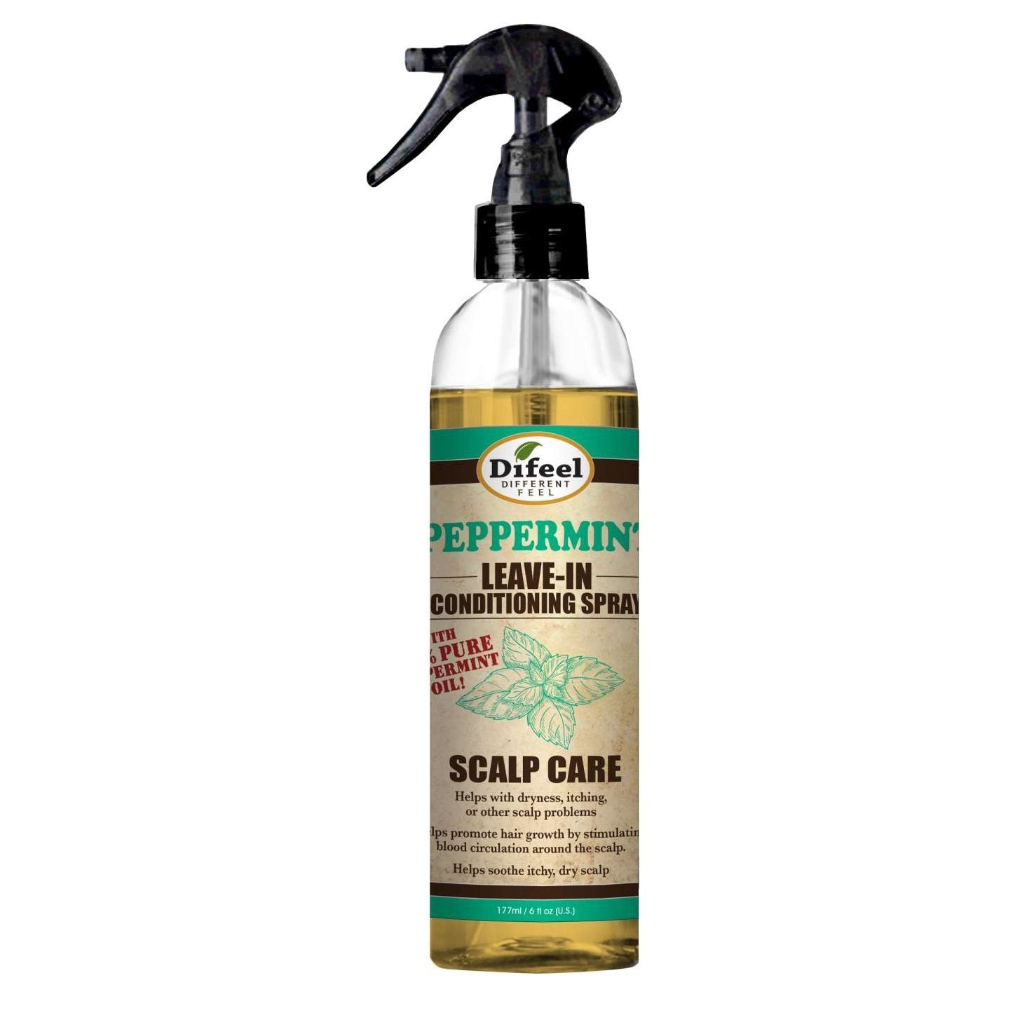 Difeel Leave In Spray Scalp Care Peppermint 6 Oz Difeel Leave In Spray Scalp Care Peppermint 6 Oz