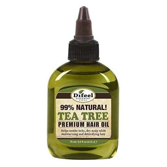 Difeel Premium Natural Hair Oil Tea Tree 2.5 Oz Difeel Premium Natural Hair Oil Tea Tree 2.5 Oz
