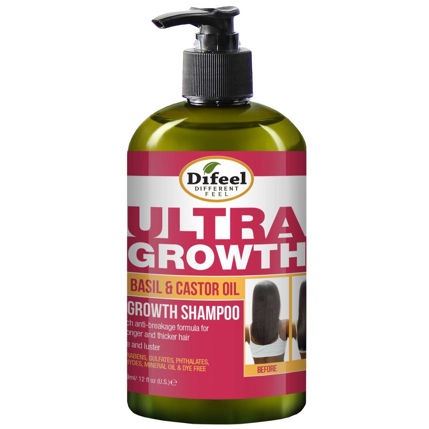 Difeel Sunflower Difeel Ultra Growth Shampoo With Basil Castor Oil 12 Oz Difeel Sunflower Difeel Ultra Growth Shampoo With Basil Castor Oil 12 Oz