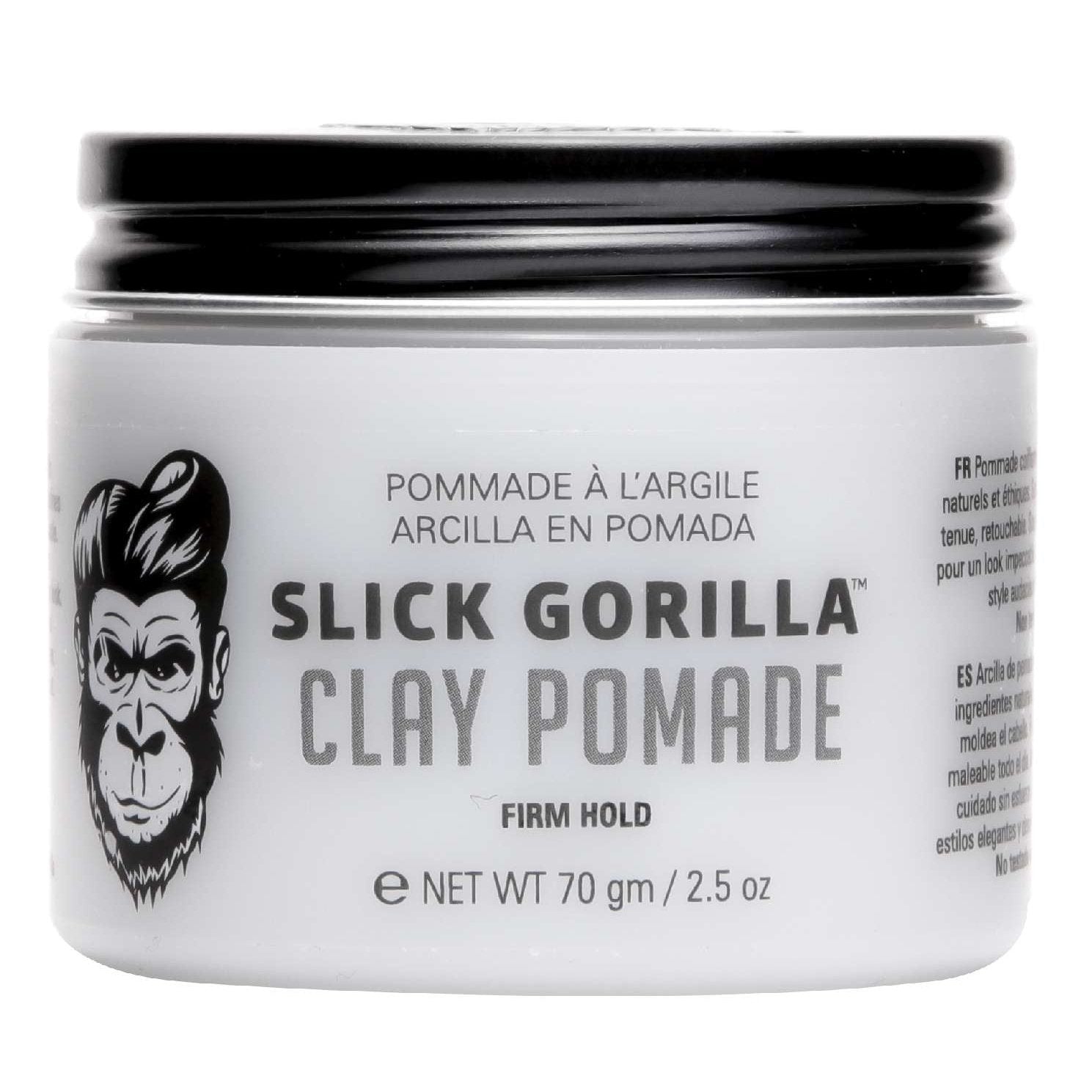 Slick Gorilla Clay Pomade Firm Hold 2.5 Oz Slick Gorilla Clay Pomade Firm Hold 2.5 Oz