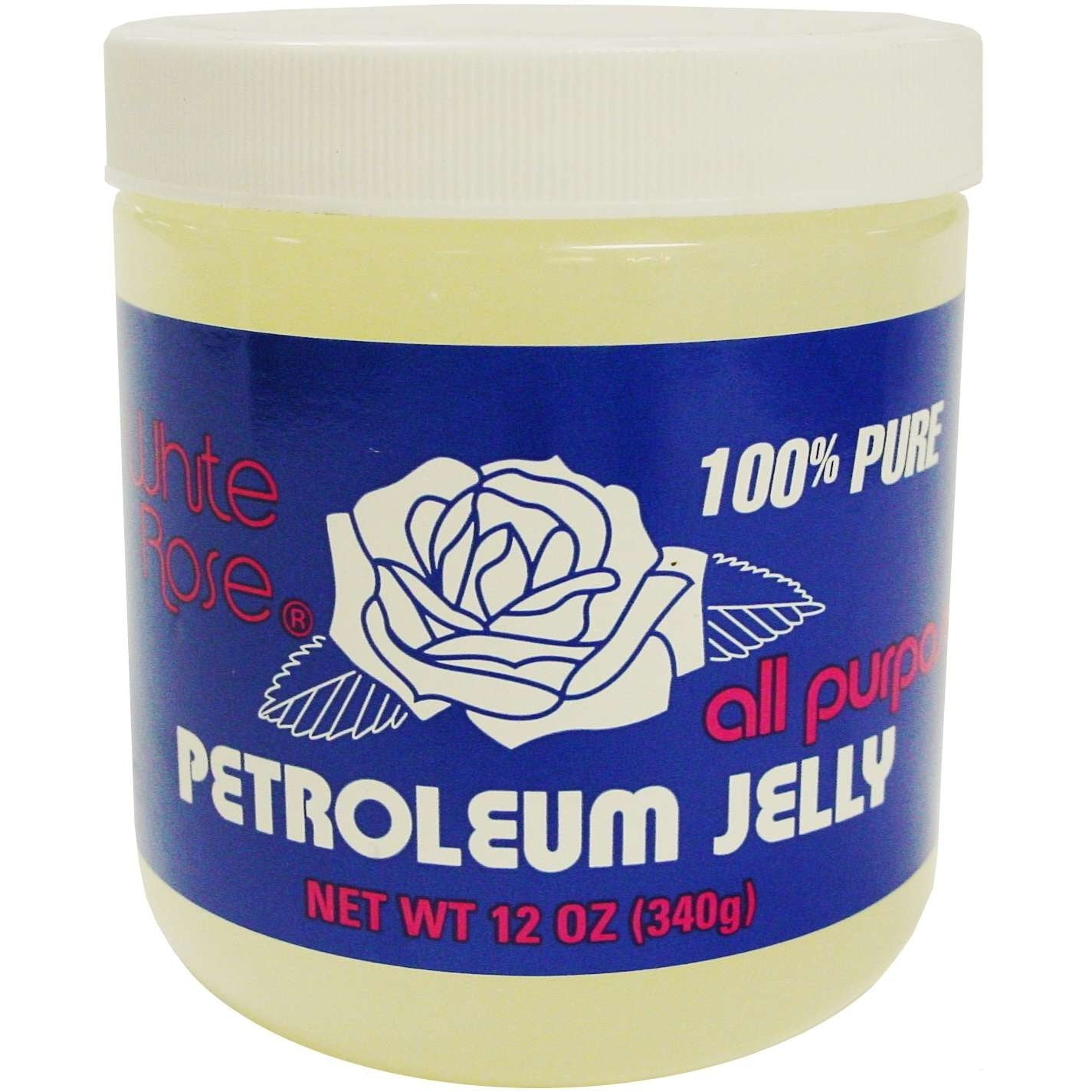 White Rose Petro Jelly Plastic 12 Oz White Rose Petro Jelly Plastic 12 Oz