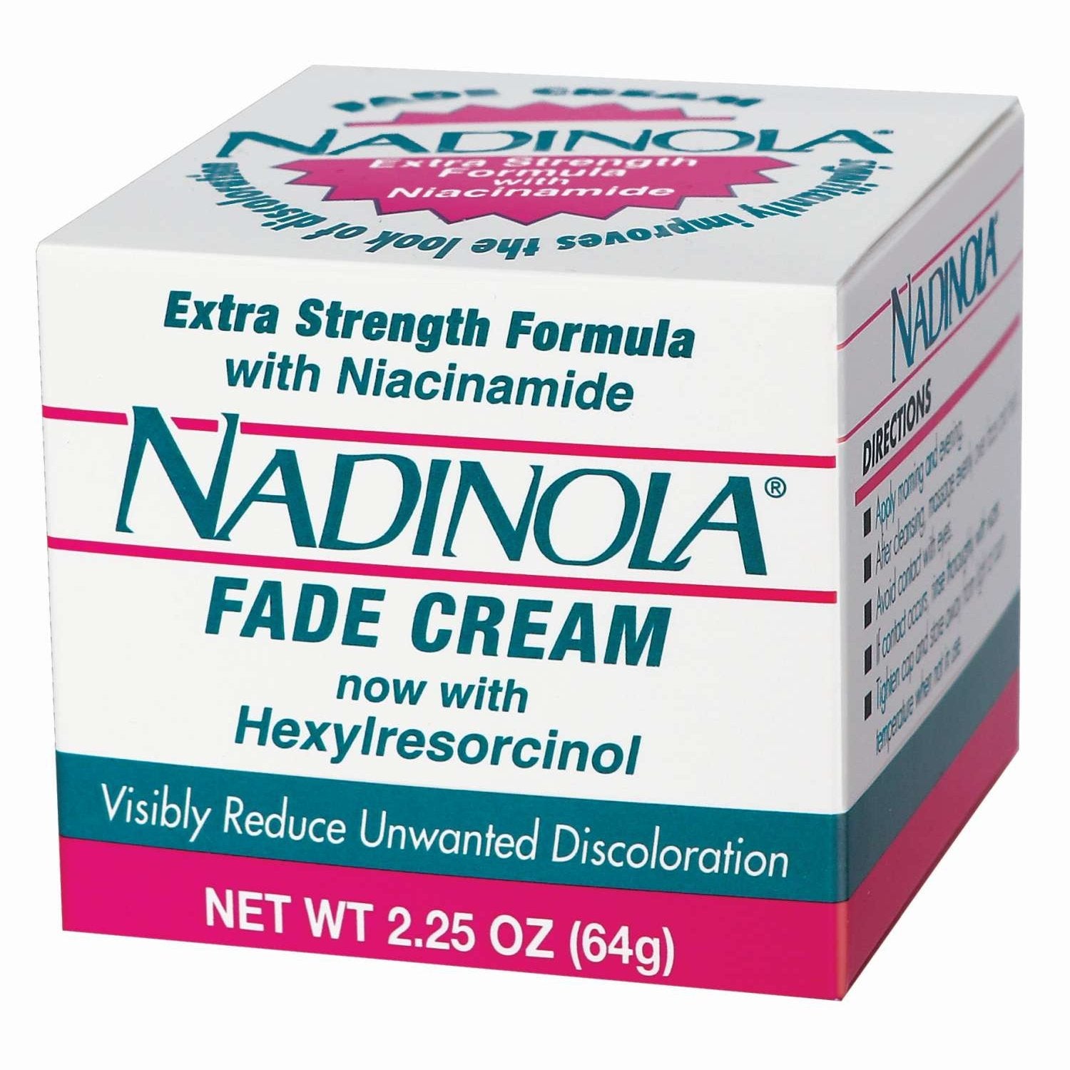 Nadinola Fade Cream Extra 2.25 Oz Nadinola Fade Cream Extra 2.25 Oz