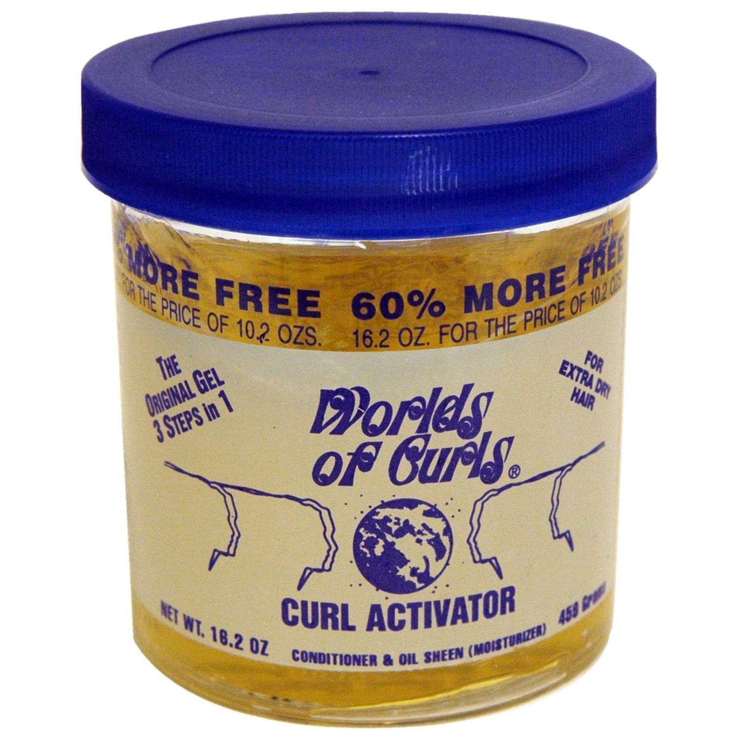 Worlds Of Curls Gel Activator Extra Dry Bonus 16 Oz Worlds Of Curls Gel Activator Extra Dry Bonus 16 Oz