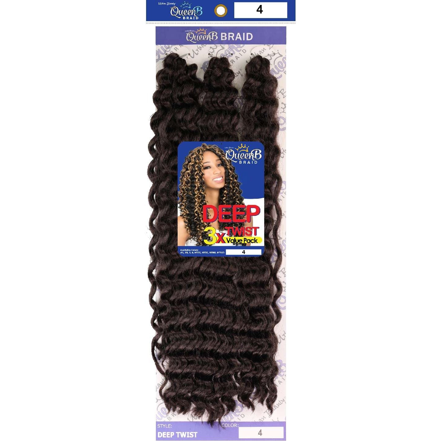 Urban Beauty Queen B Braid Synthetic Butterfly Goddess Locs 3X Value Pack 14 Inch Color 27 Urban Beauty Queen B Braid Synthetic Butterfly Goddess Locs 3X Value Pack 14 Inch Color 27