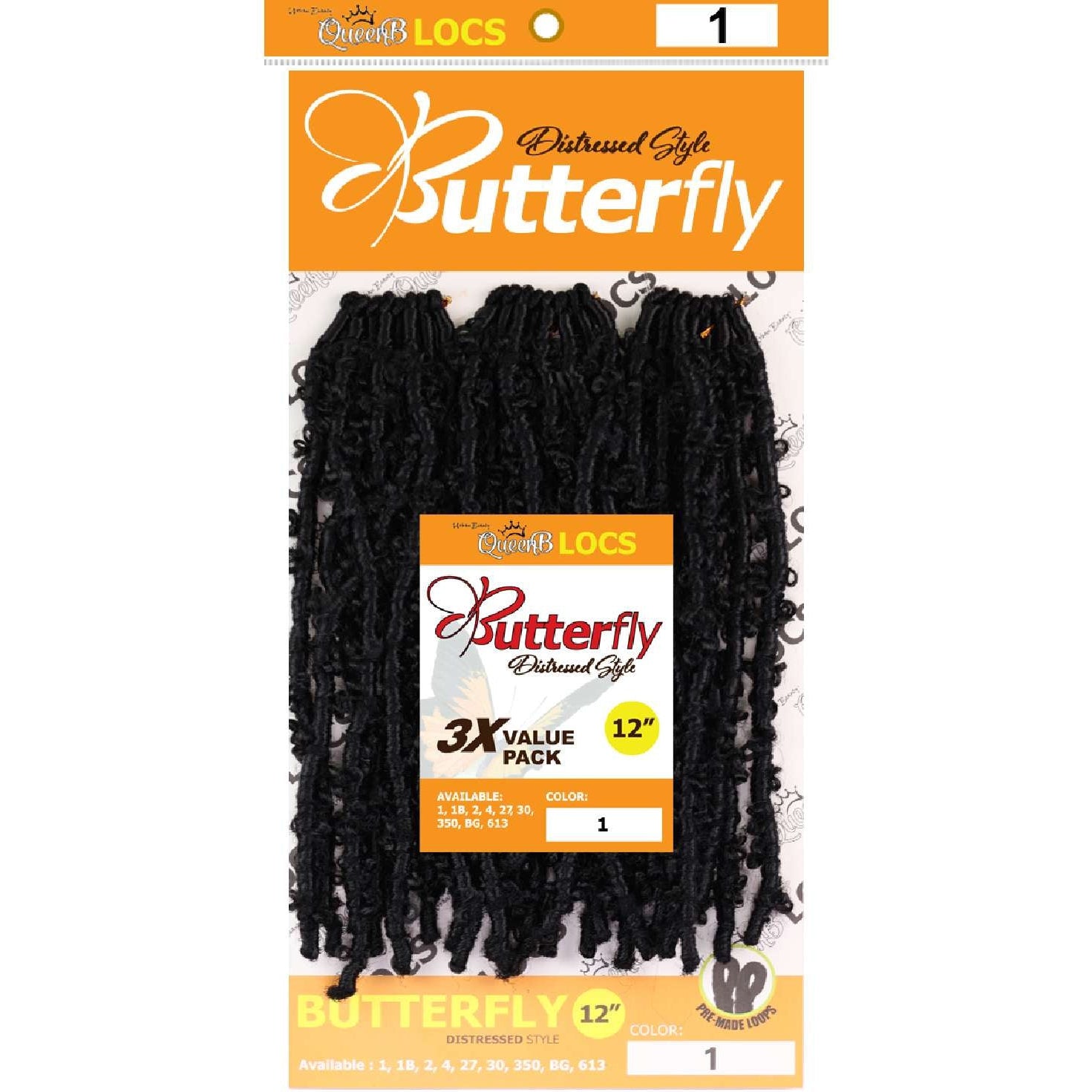 Synthetic Queen B 3X Butterfly Lcos 12Inch Color 1 Synthetic Queen B 3X Butterfly Lcos 12Inch Color 1