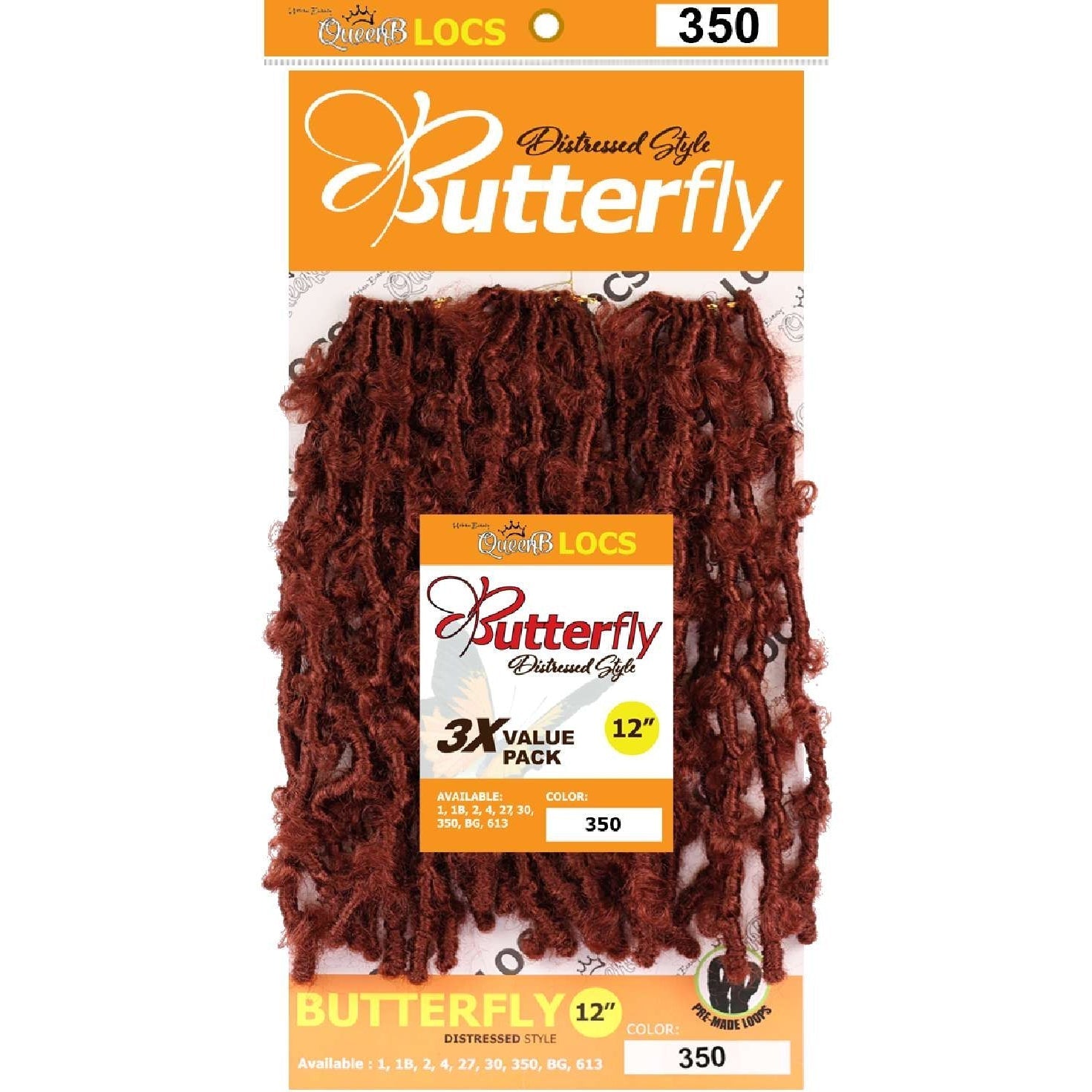 Synthetic Queen B 3X Butterfly Lcos 12Inch Color 350 Synthetic Queen B 3X Butterfly Lcos 12Inch Color 350