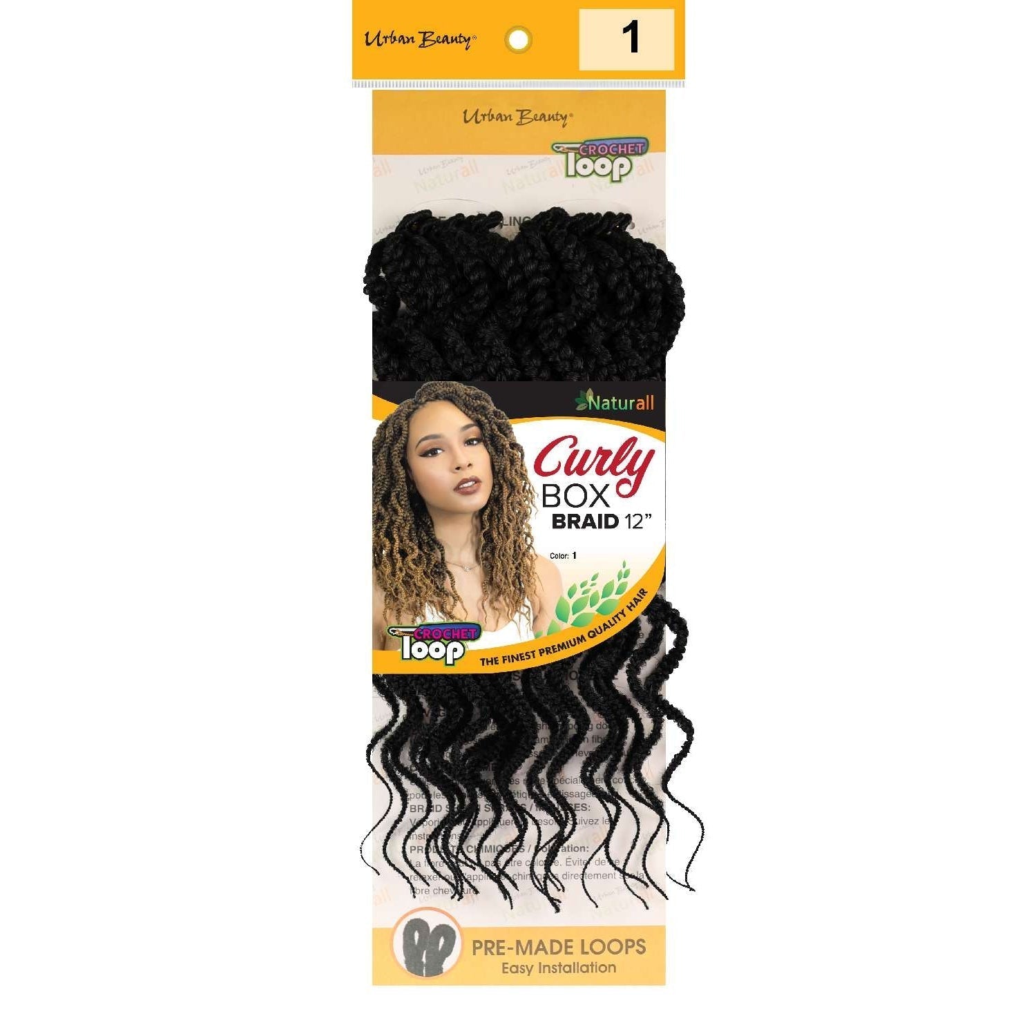 Synthetic Box Braid Curly Style 12 Inch 1 Synthetic Box Braid Curly Style 12 Inch 1