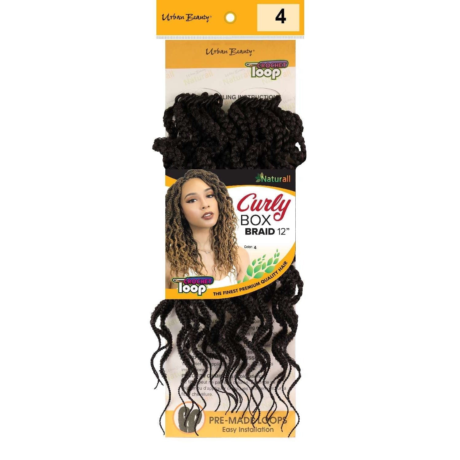 Synthetic Box Braid Curly Style 12 Inch 4 Synthetic Box Braid Curly Style 12 Inch 4