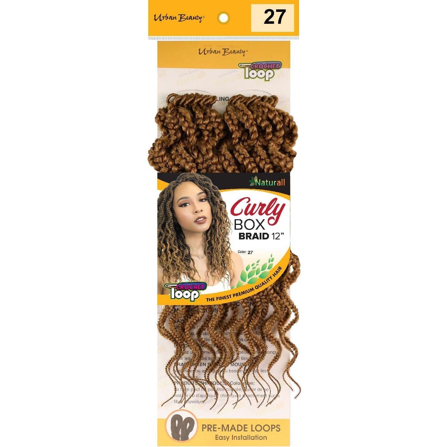 Synthetic Box Braid Curly Style 12 Inch 27 Synthetic Box Braid Curly Style 12 Inch 27
