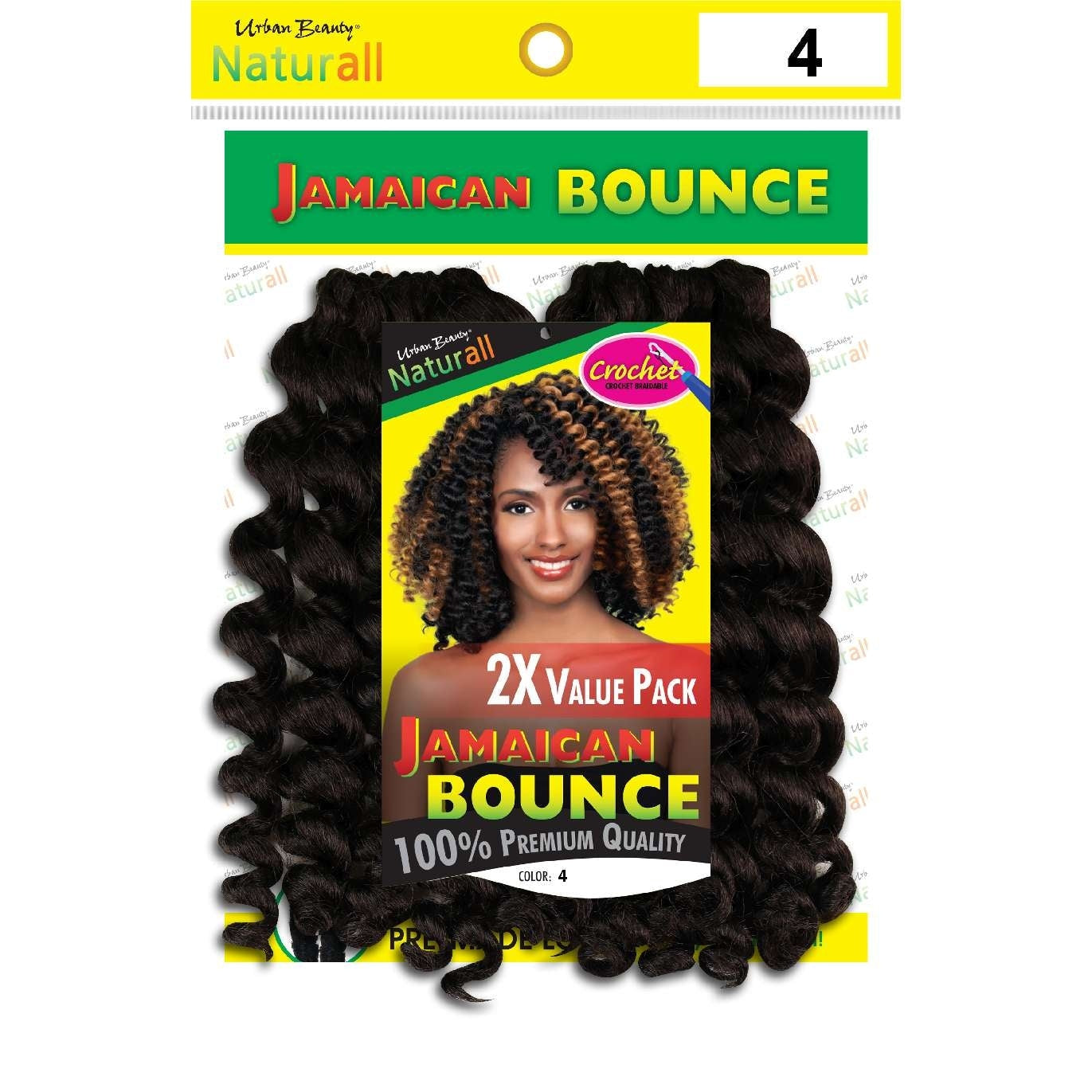 Synthetic Braiding Hair Jamaican Bounce-4 Synthetic Braiding Hair Jamaican Bounce-4