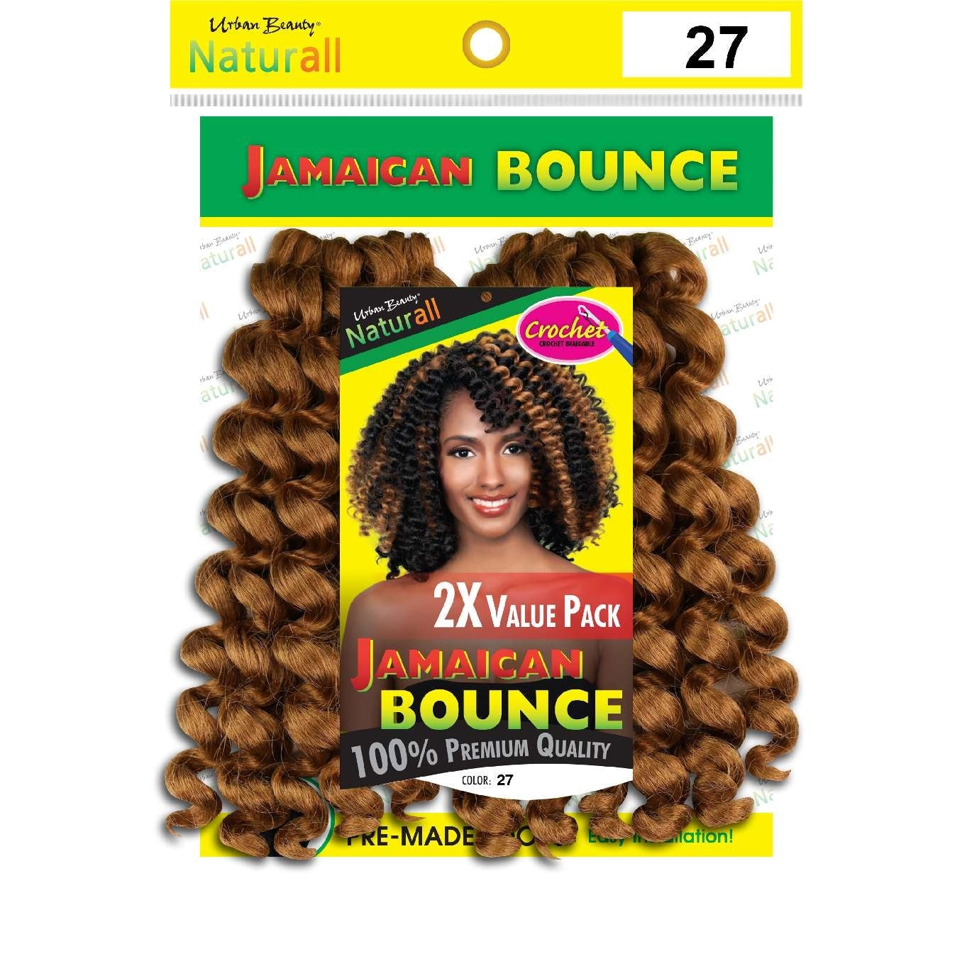 Synthetic Braiding Hair Jamaican Bounce-27 Synthetic Braiding Hair Jamaican Bounce-27