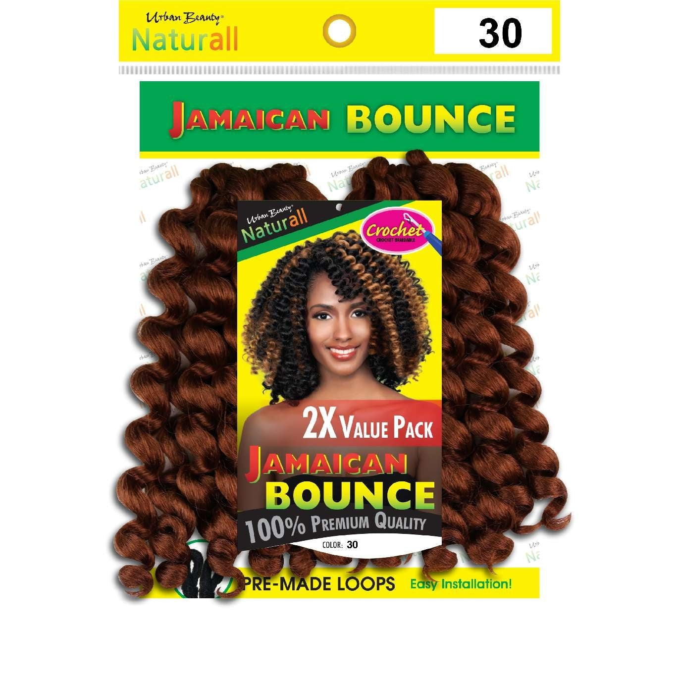 Synthetic Braiding Hair Jamaican Bounce-30 Synthetic Braiding Hair Jamaican Bounce-30