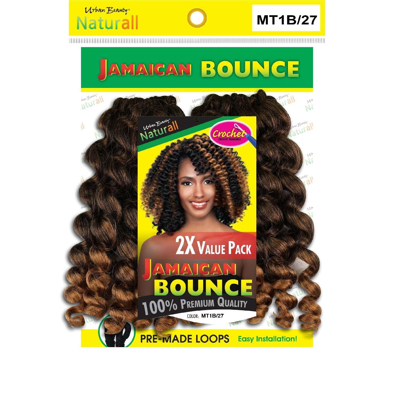 Synthetic Braiding Hair Jamaican Bounce-P1B27 Synthetic Braiding Hair Jamaican Bounce-P1B27