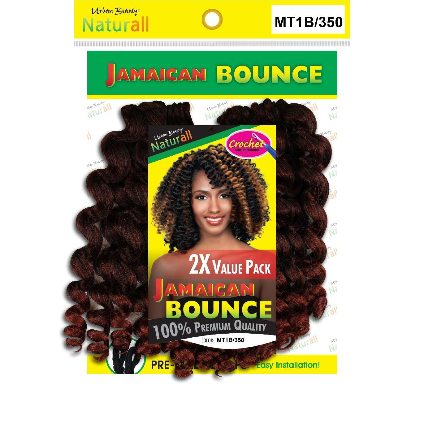 Synthetic Braiding Hair Jamaican Bounce-P1B350 Synthetic Braiding Hair Jamaican Bounce-P1B350