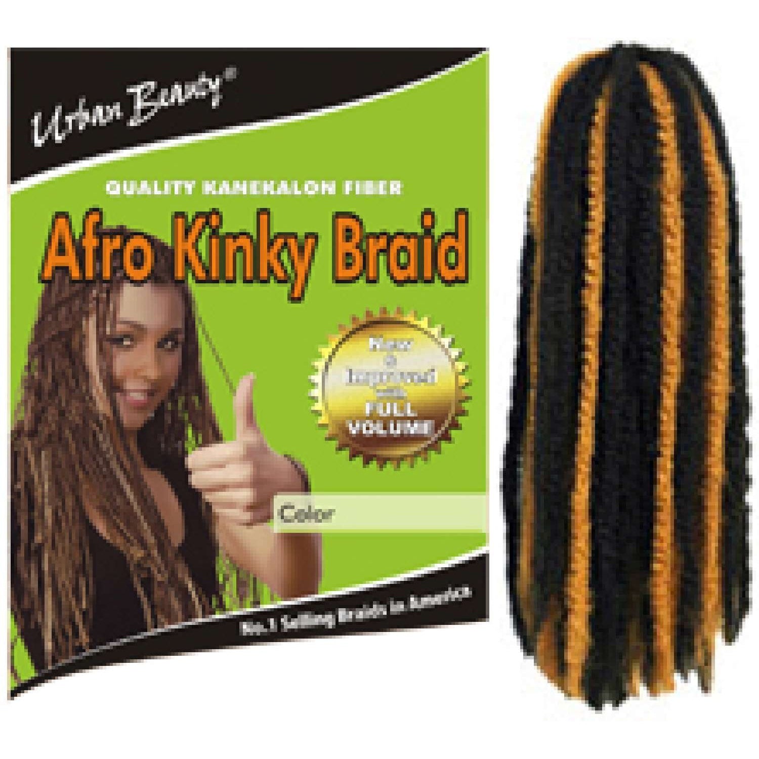 Synthetic Kinky Twist Braid Marley Braid Color-P1B27 Synthetic Kinky Twist Braid Marley Braid Color-P1B27