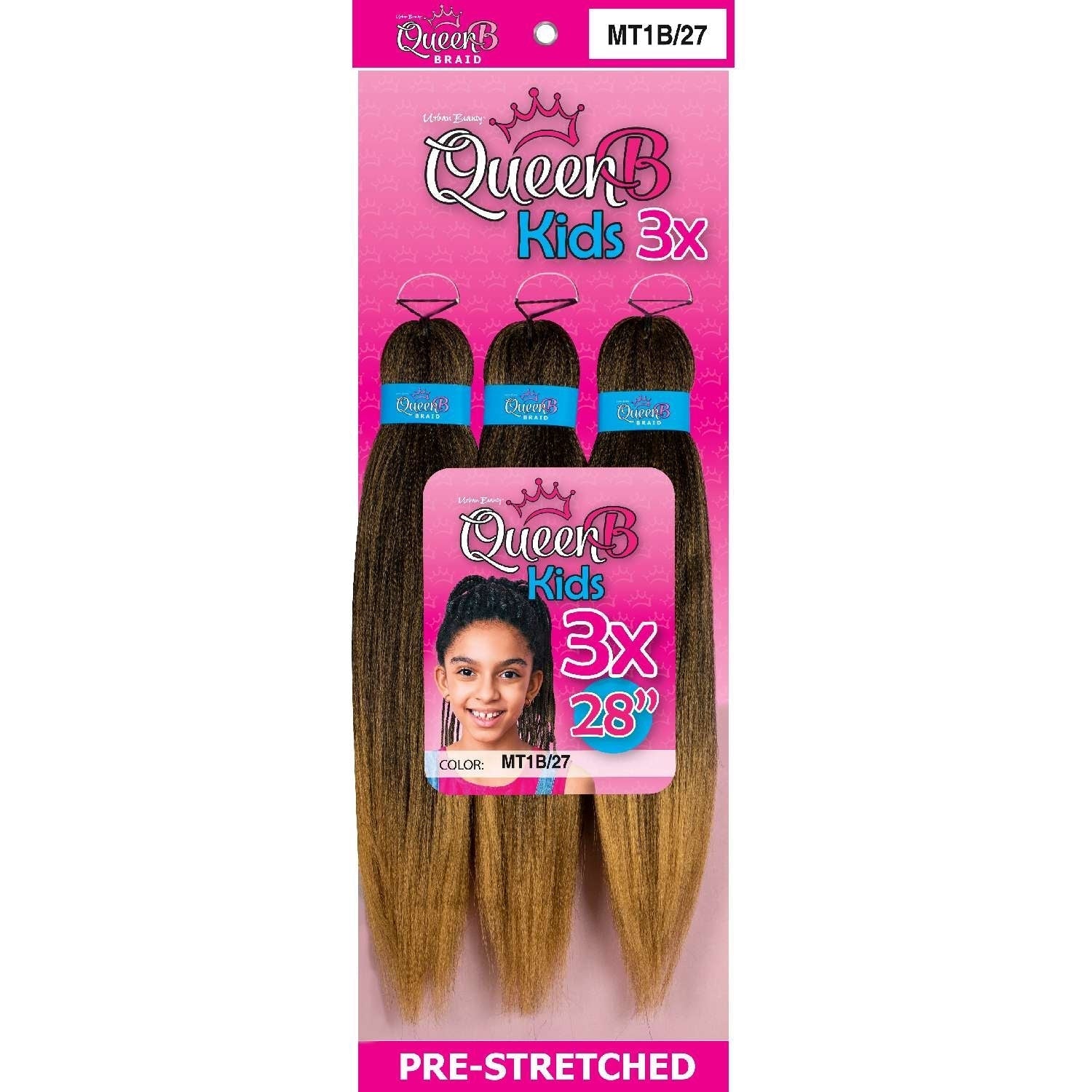Urban Beauty Queen B Braids Synthetic Pre-Stretched 28 Inch Color Mt1B/27 Urban Beauty Queen B Braids Synthetic Pre-Stretched 28 Inch Color Mt1B/27