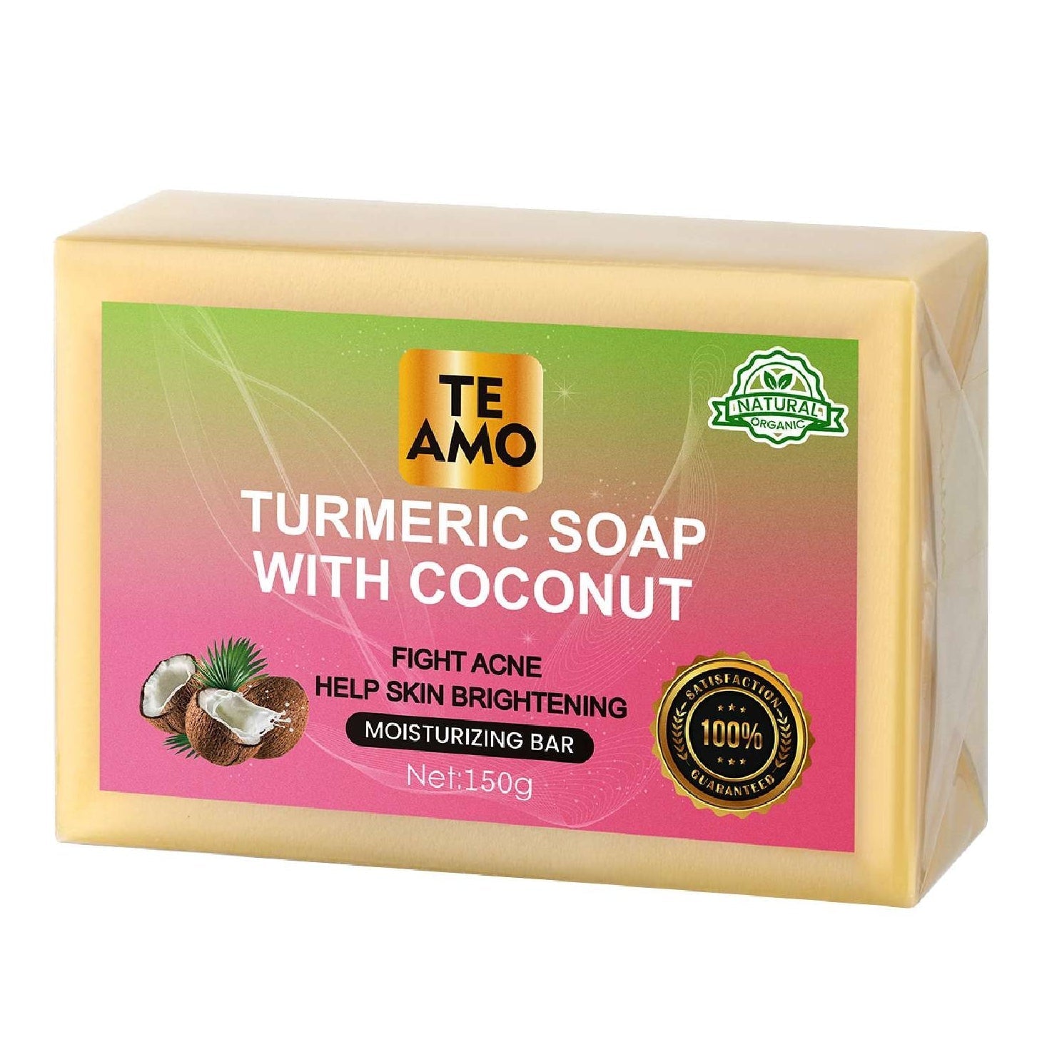 Te Amo Turmeric Soap With Coconut Te Amo Turmeric Soap With Coconut