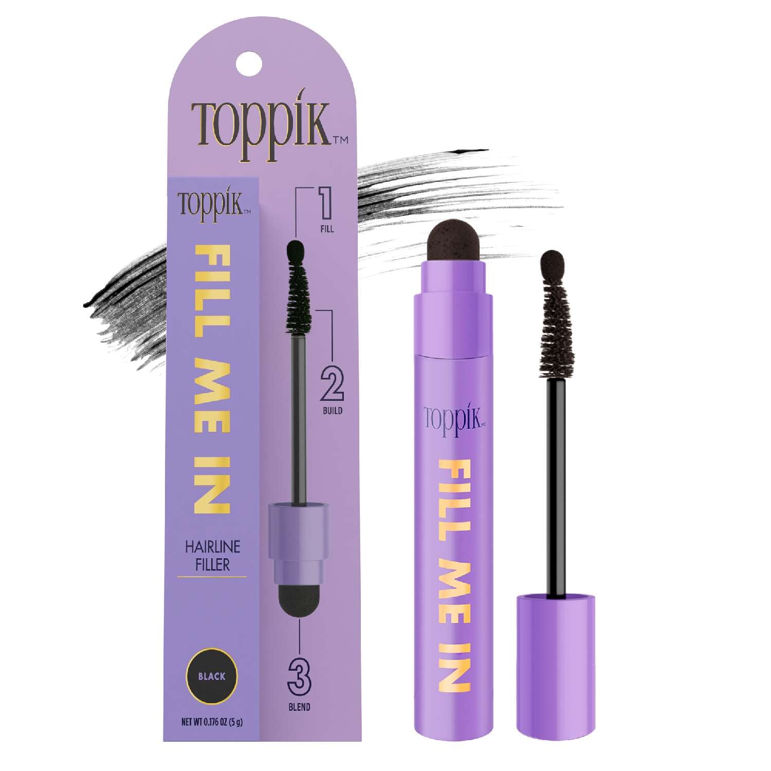 Toppik Fill Me In Hairline Filler Black Toppik Fill Me In Hairline Filler Black