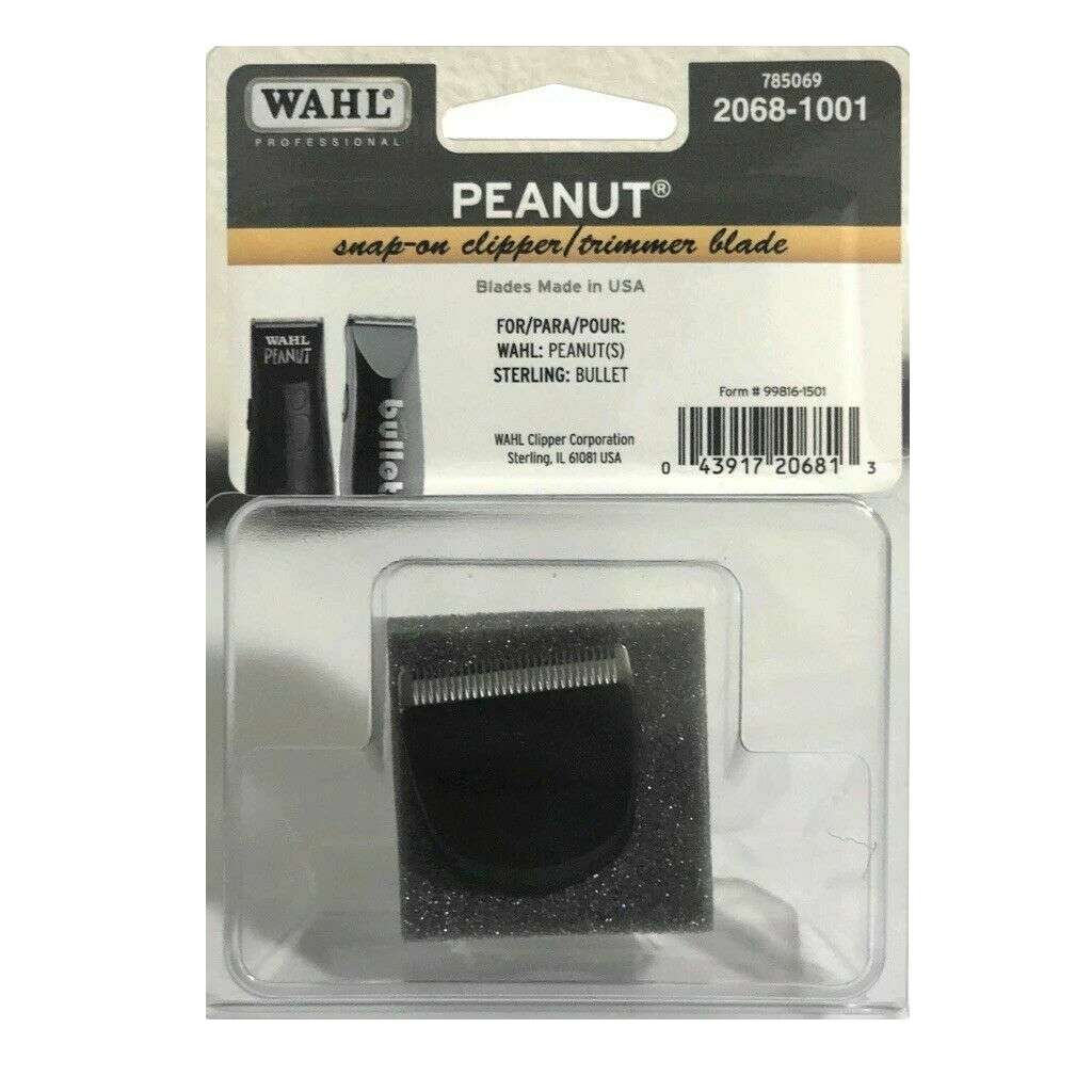 Wahl Peanut Snap-On Blade Black Wahl Peanut Snap-On Blade Black