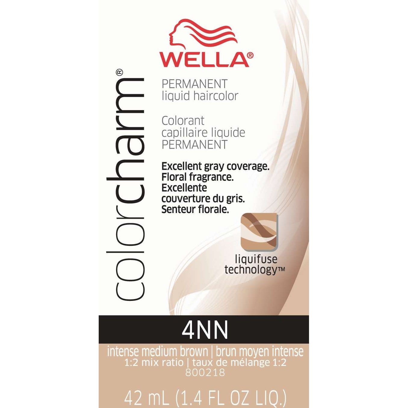 Wella Color Charm Liquid 0004Nn Intensive Medium Brown 1.42 Oz Wella Color Charm Liquid 0004Nn Intensive Medium Brown 1.42 Oz