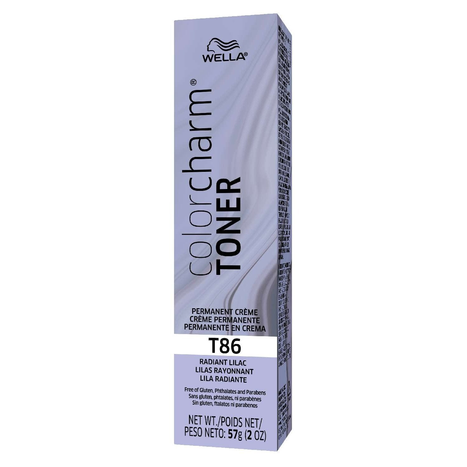 Wella Color Charm Permanent Crme Toner T86 Radiant Lilac 2.0 Oz Wella Color Charm Permanent Crme Toner T86 Radiant Lilac 2.0 Oz
