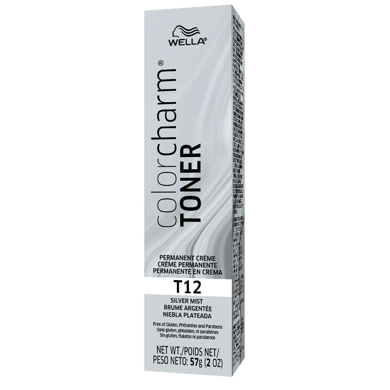 Wella Color Charm Permanent Crme Toner T12 Sliver Mist 2.0 Oz Wella Color Charm Permanent Crme Toner T12 Sliver Mist 2.0 Oz
