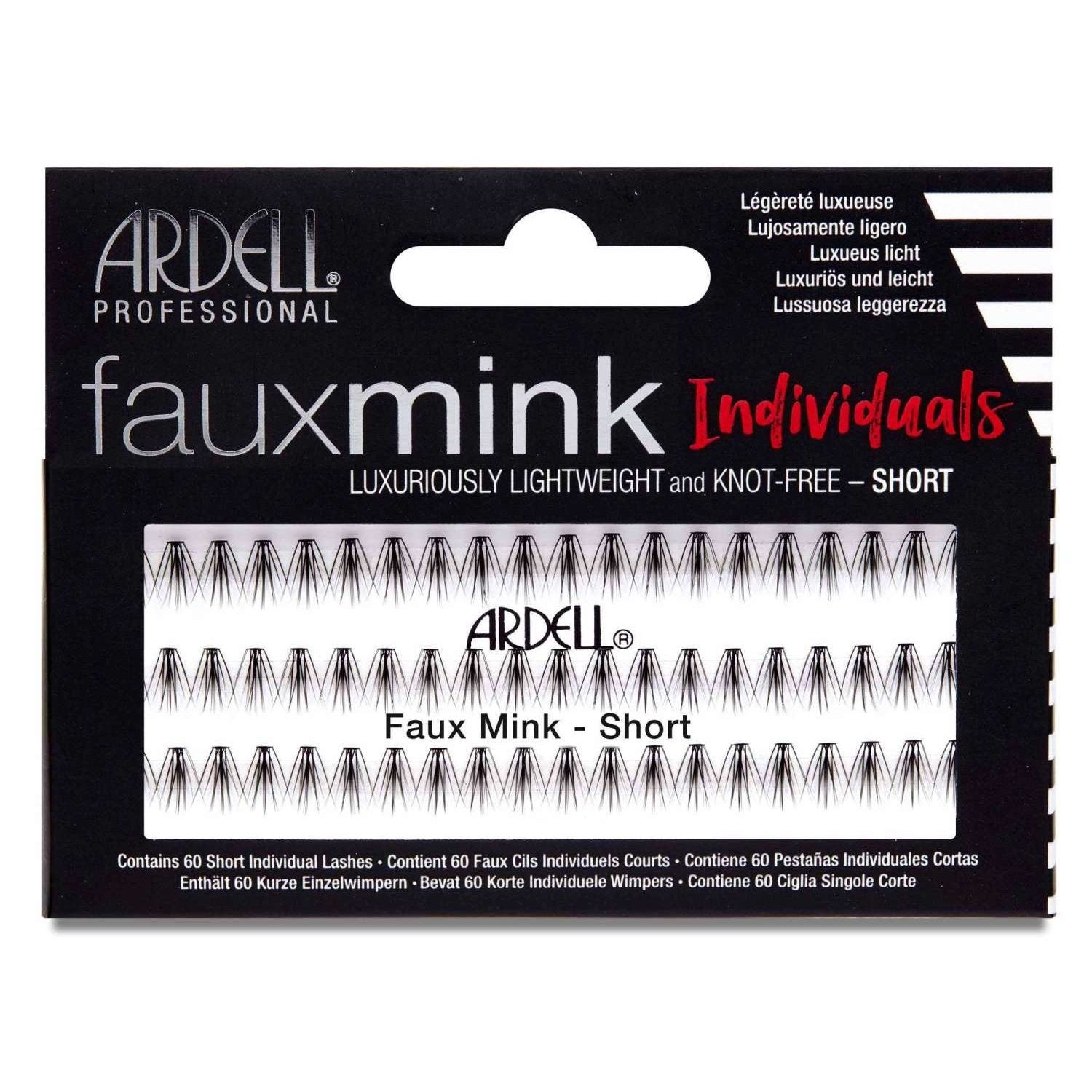 Faux Mink Individuals Short Black Faux Mink Individuals Short Black