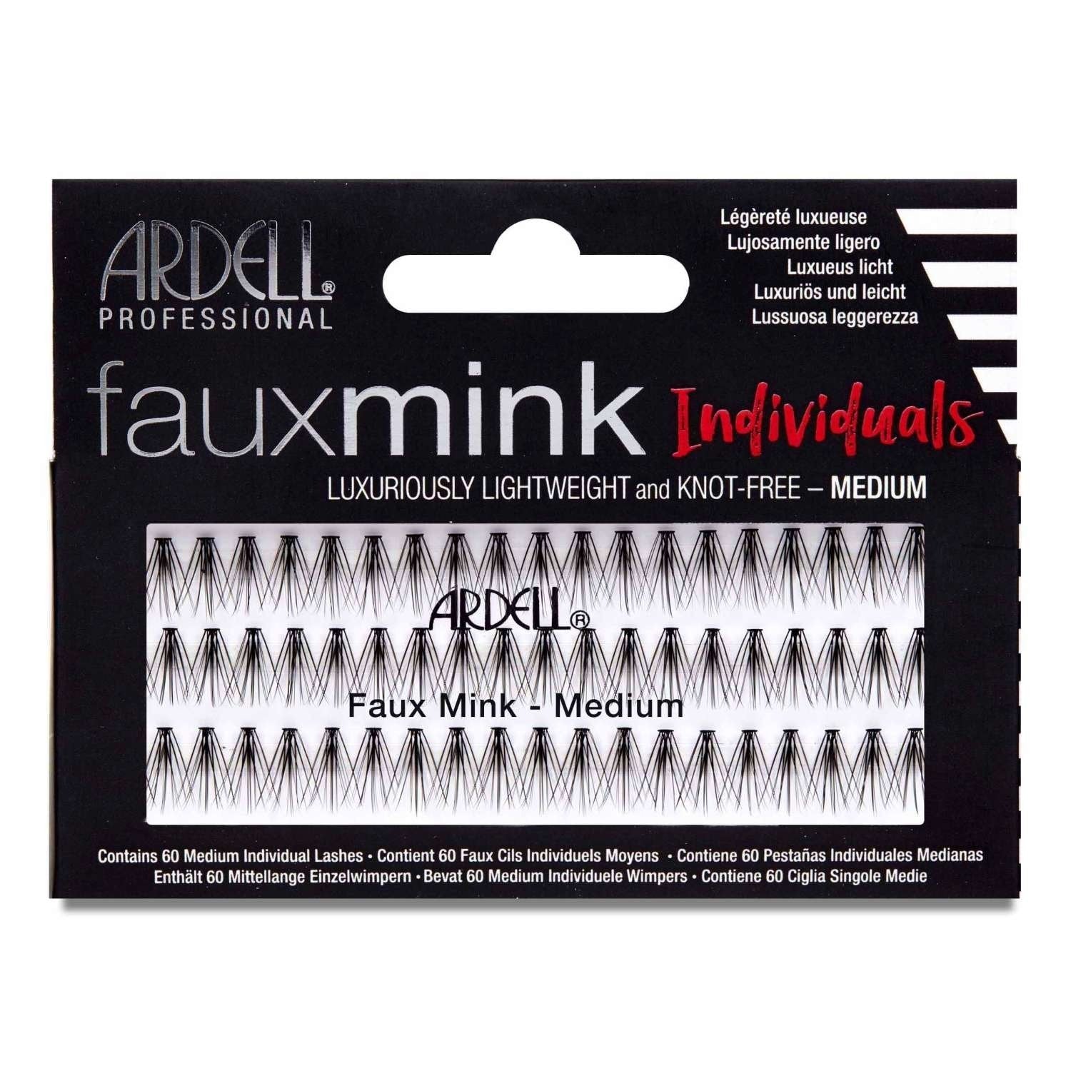 Faux Mink Individuals Medium Black Faux Mink Individuals Medium Black