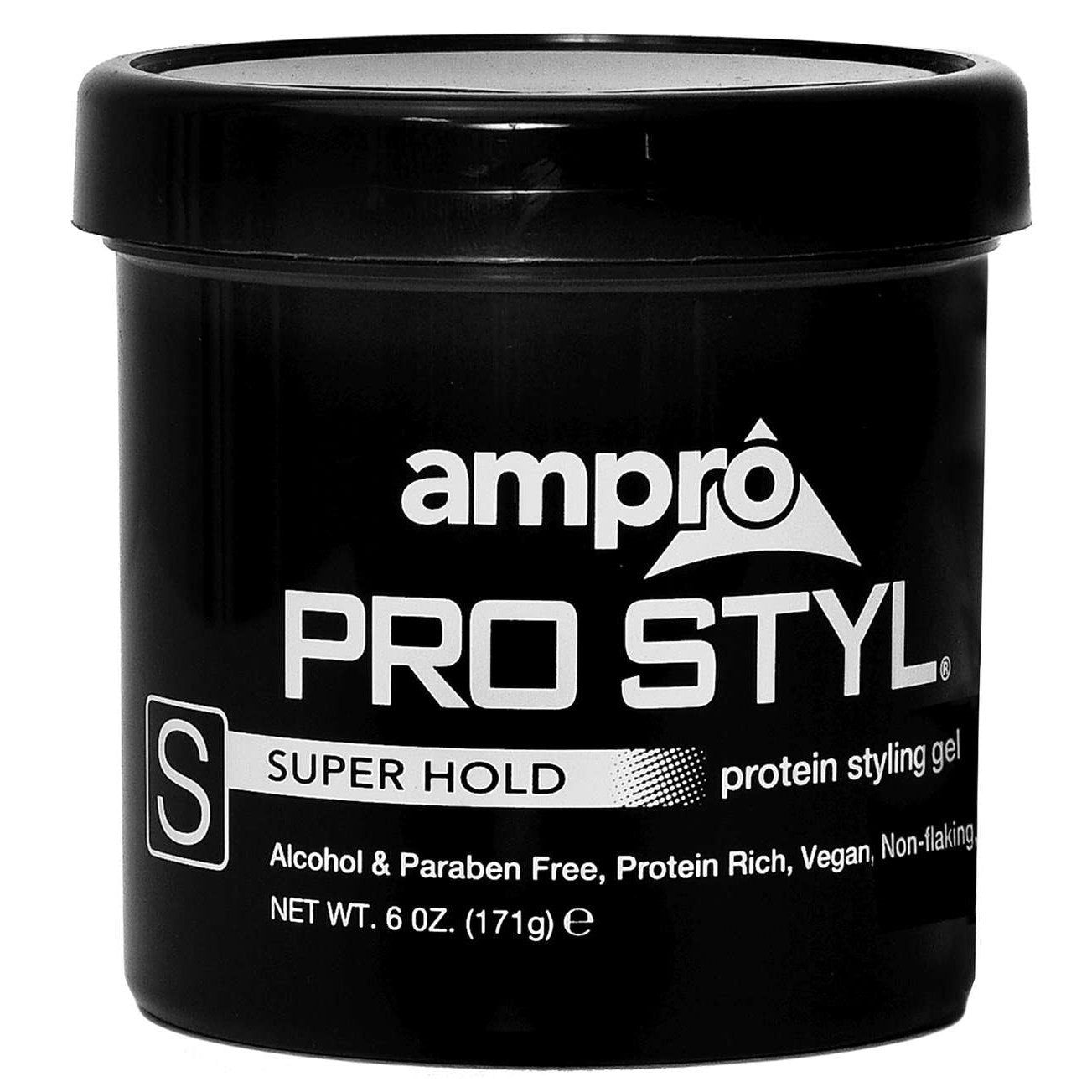 Ampro Styling Gel Protein Black-Super Hold Ampro Styling Gel Protein Black-Super Hold