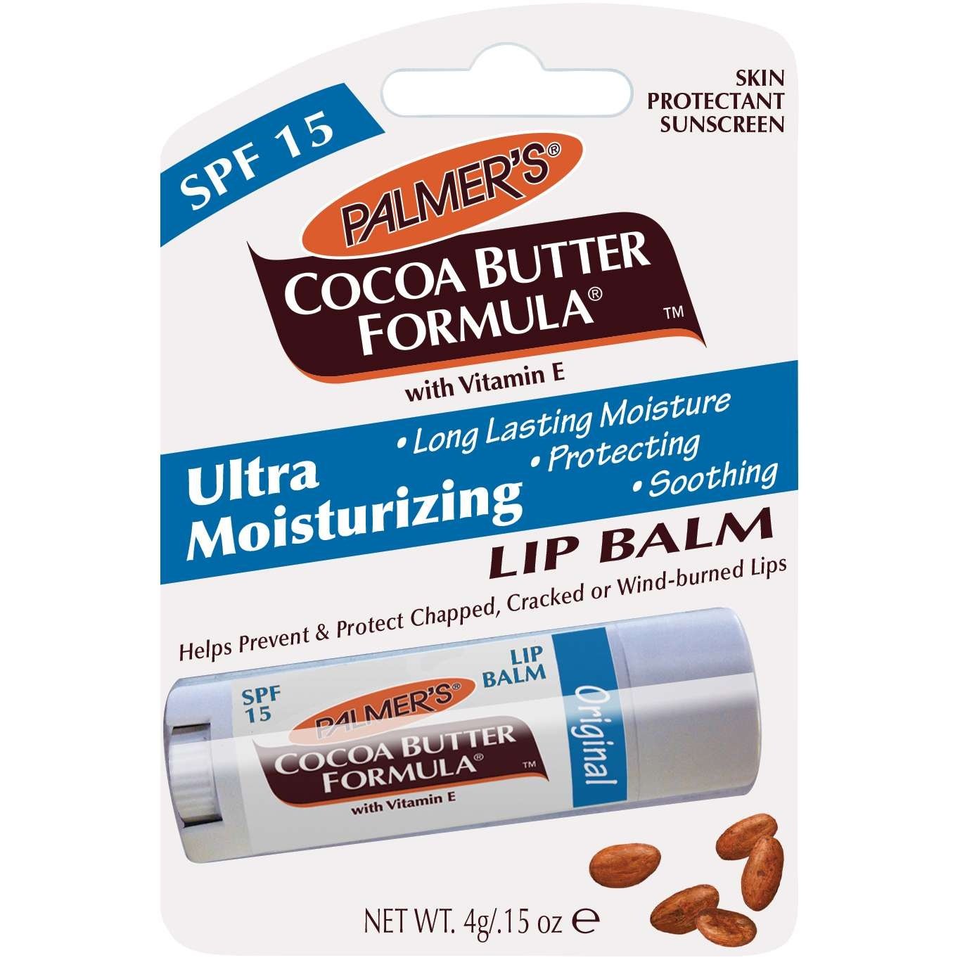 Palmers Cocoa Butter Moisturizing Lip Balm 12-Piece Display Palmers Cocoa Butter Moisturizing Lip Balm 12-Piece Display