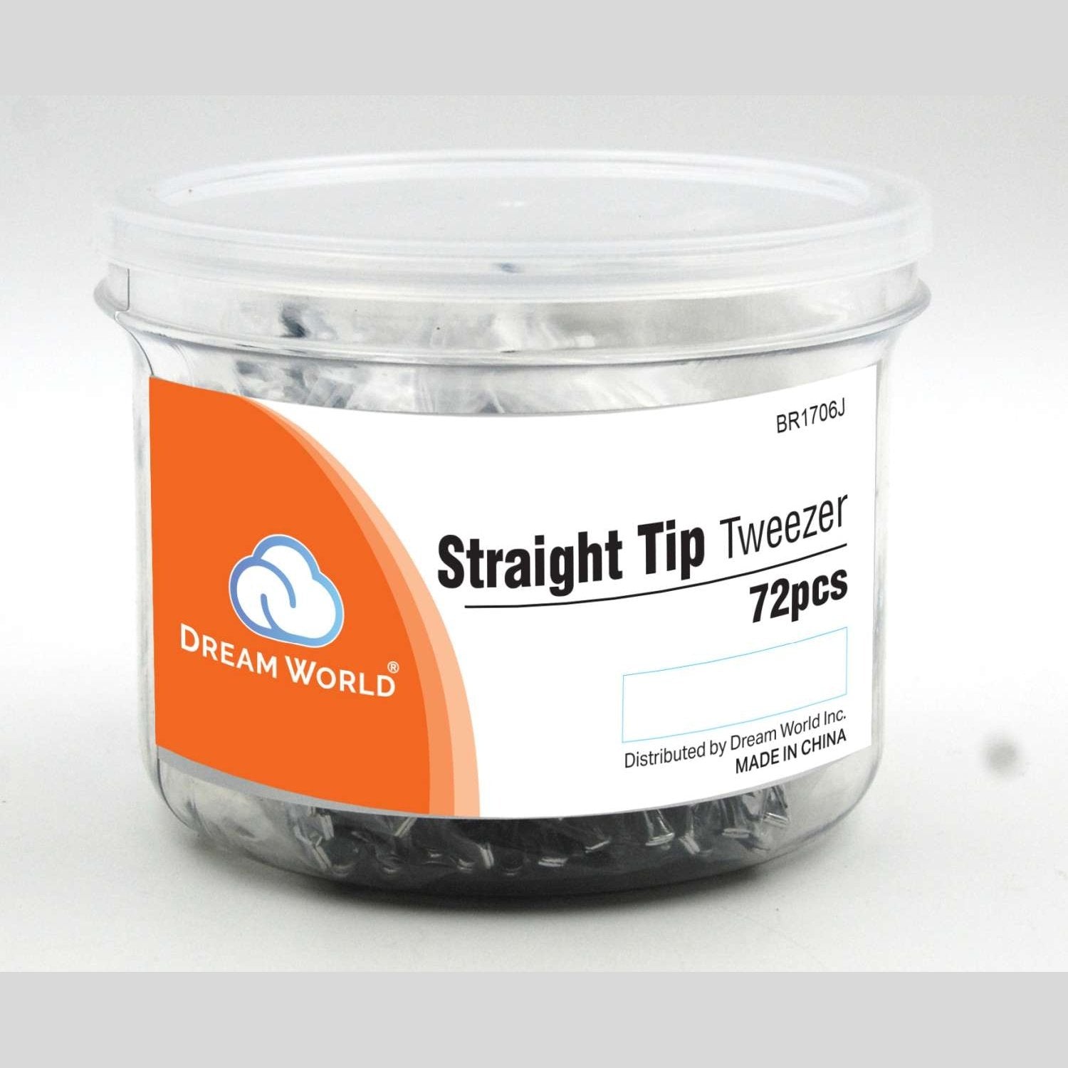 Brittny Tweezer - Straight 72Jar Brittny Tweezer - Straight 72Jar