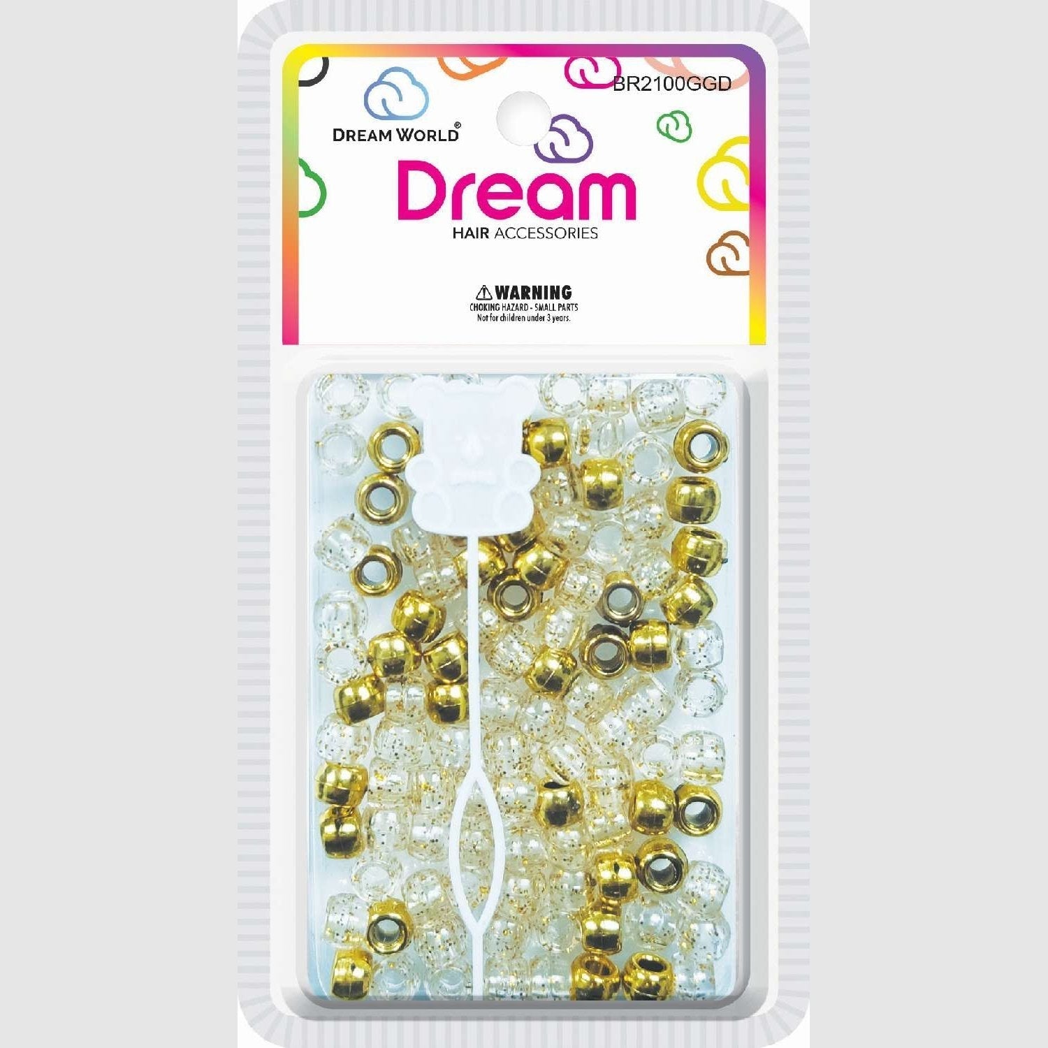 Chloe Bead 2100 Round Glitter Gold Chloe Bead 2100 Round Glitter Gold