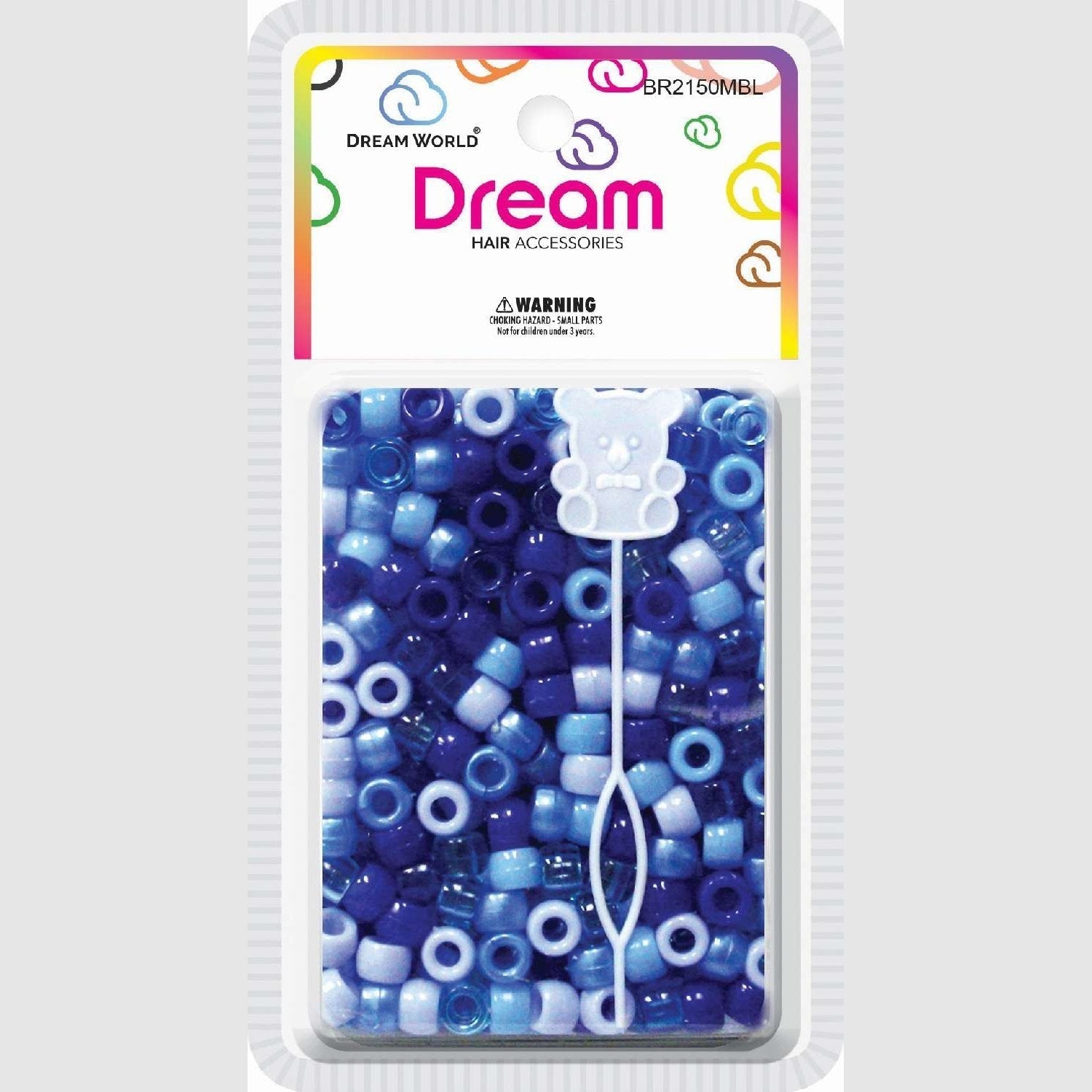 Chloe Bead Round 500 Mix Blue Chloe Bead Round 500 Mix Blue