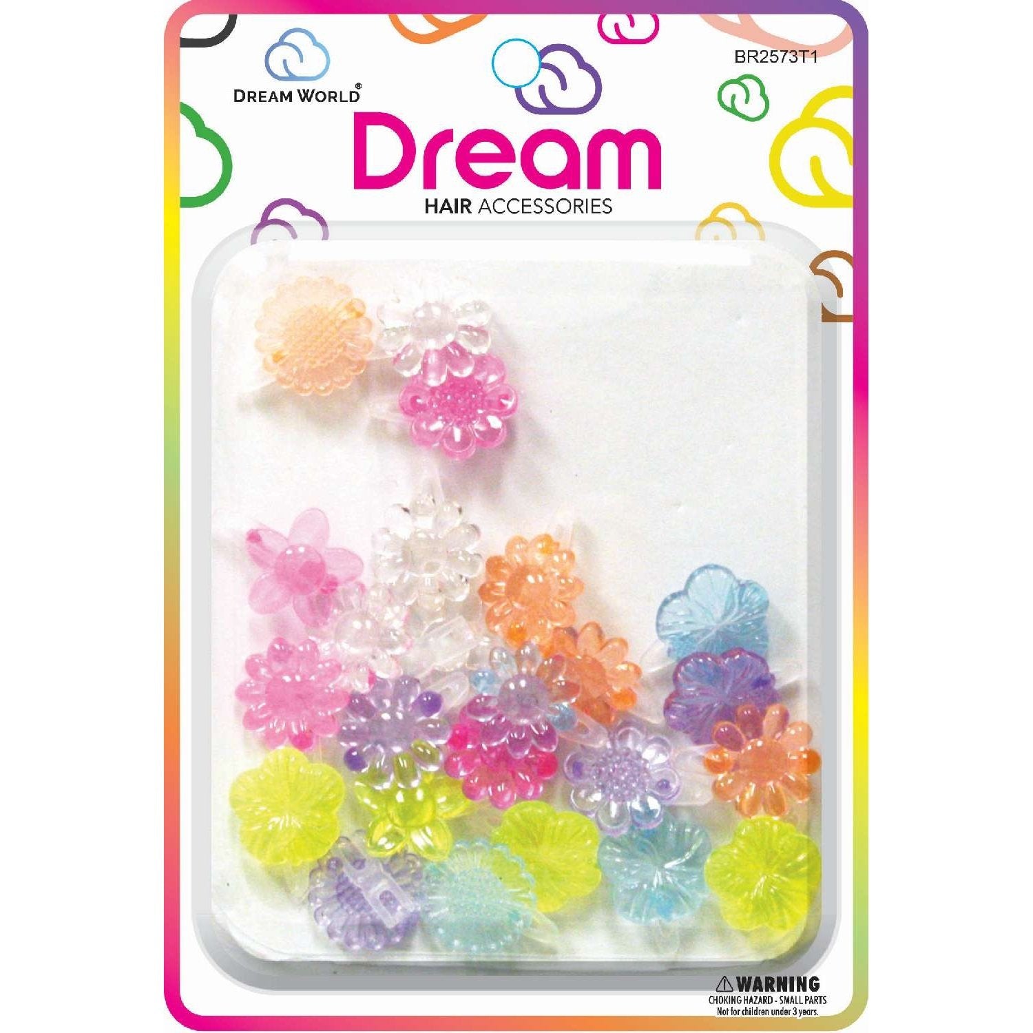 Chloe Barrette72 2Pc Sunf Mini Clear Chloe Barrette72 2Pc Sunf Mini Clear