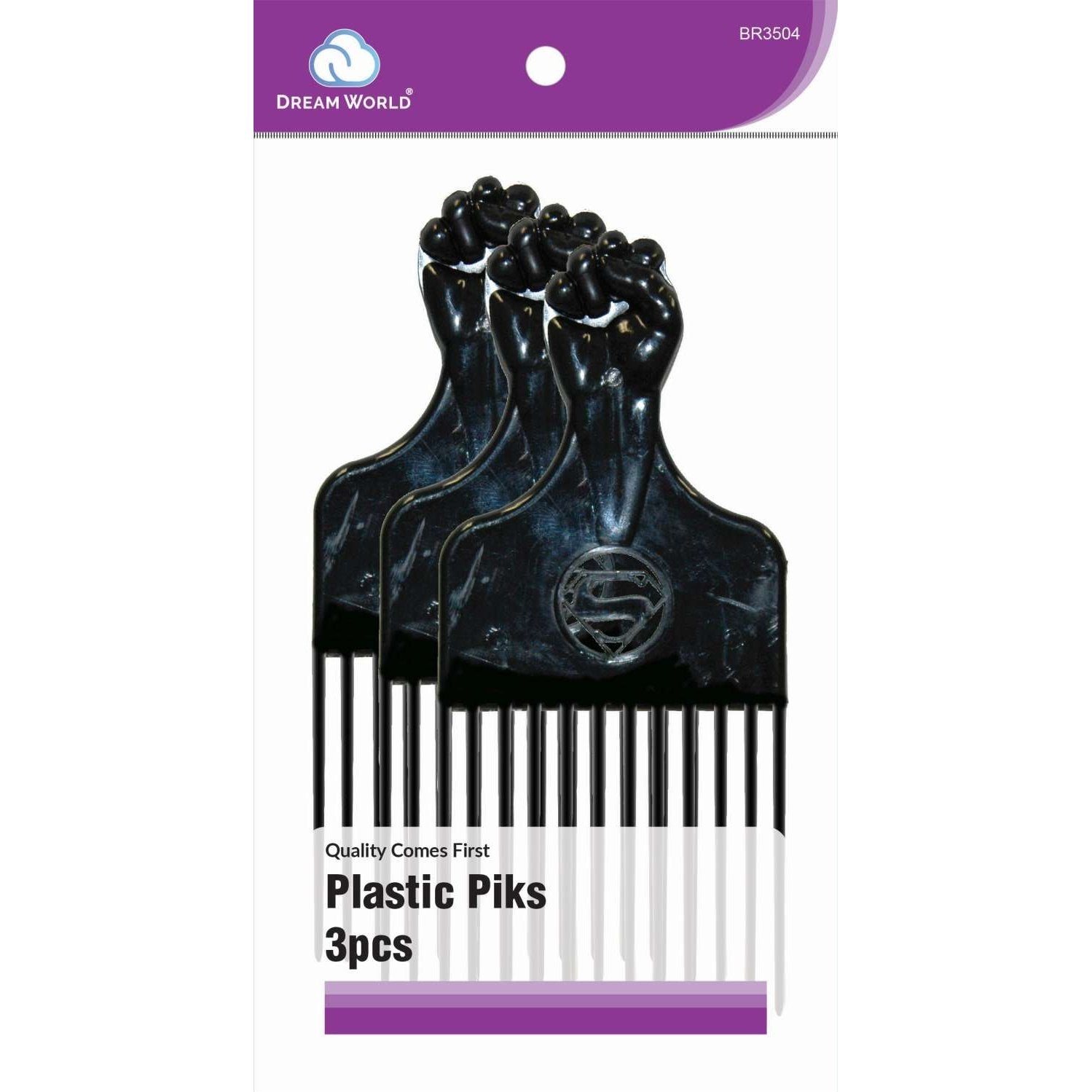 Brittny Pik Plastic 3-Piece Pack Fist Brittny Pik Plastic 3-Piece Pack Fist