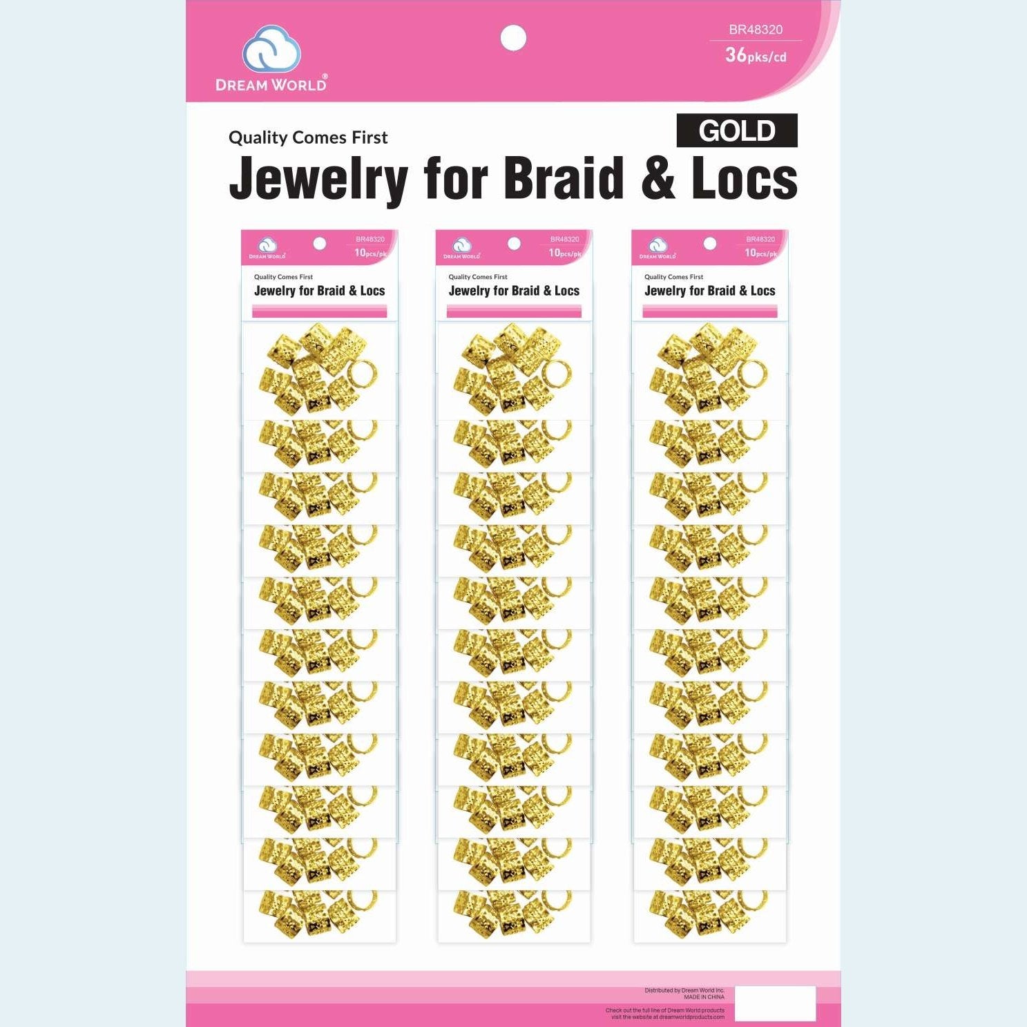 Brittny Jewelry Braids Locs Gold Brittny Jewelry Braids Locs Gold