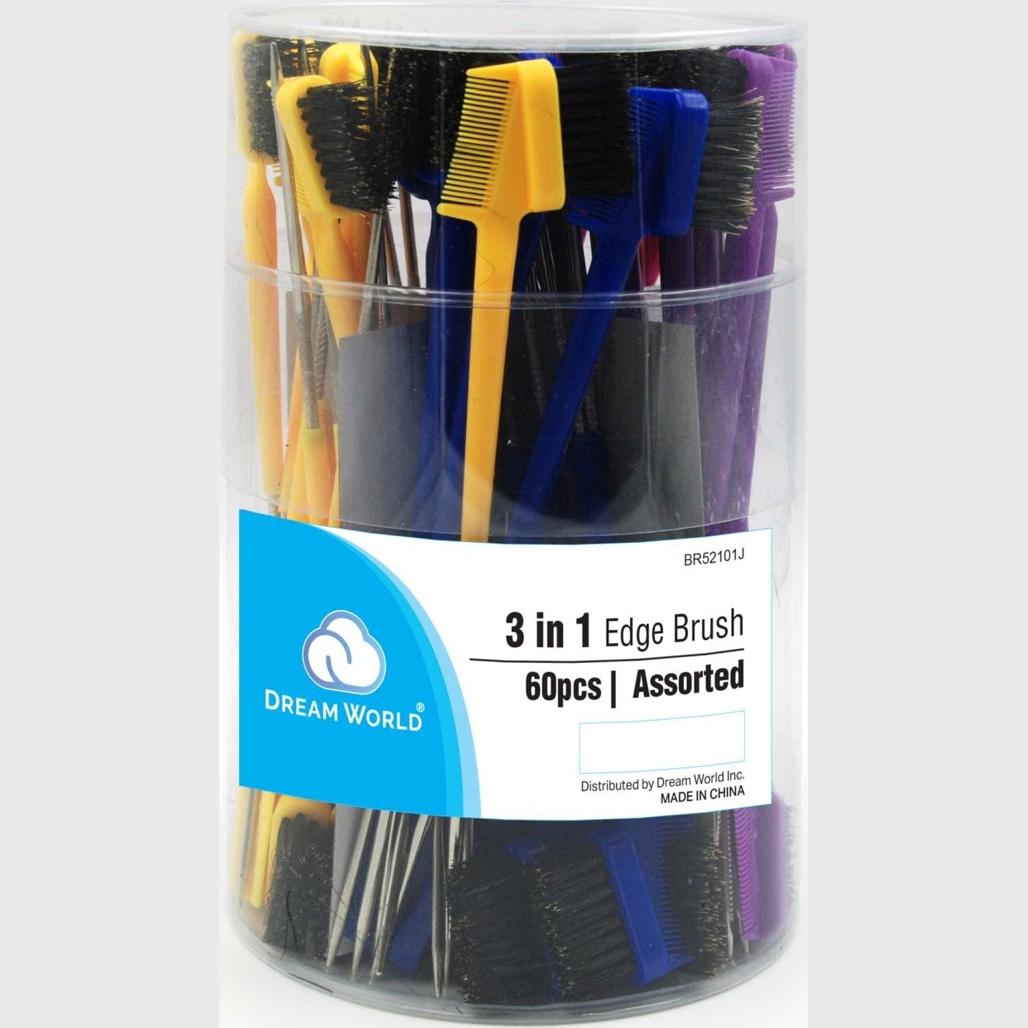 Brittny 3 In 1 Edge Brush With Jar Brittny 3 In 1 Edge Brush With Jar