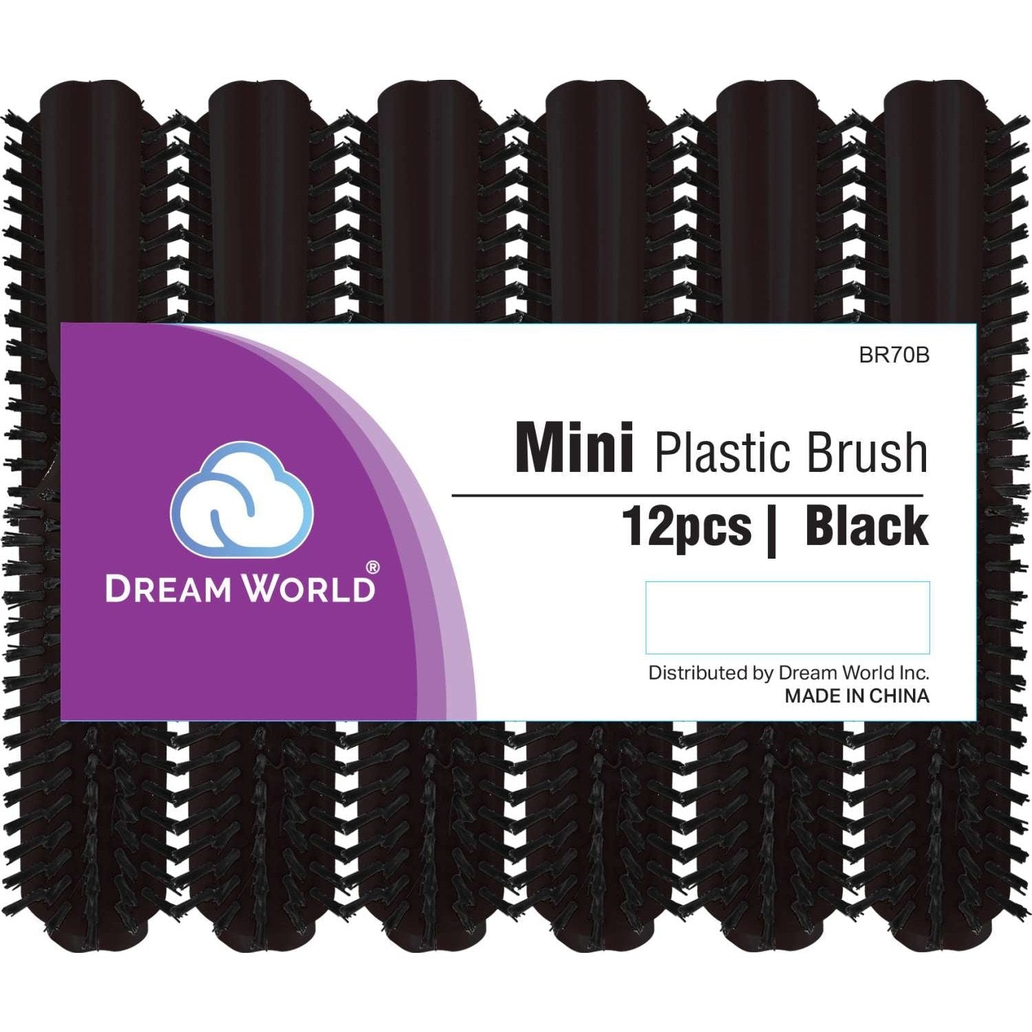 Brittny Plastic L-70 Mini Brush Black Brittny Plastic L-70 Mini Brush Black
