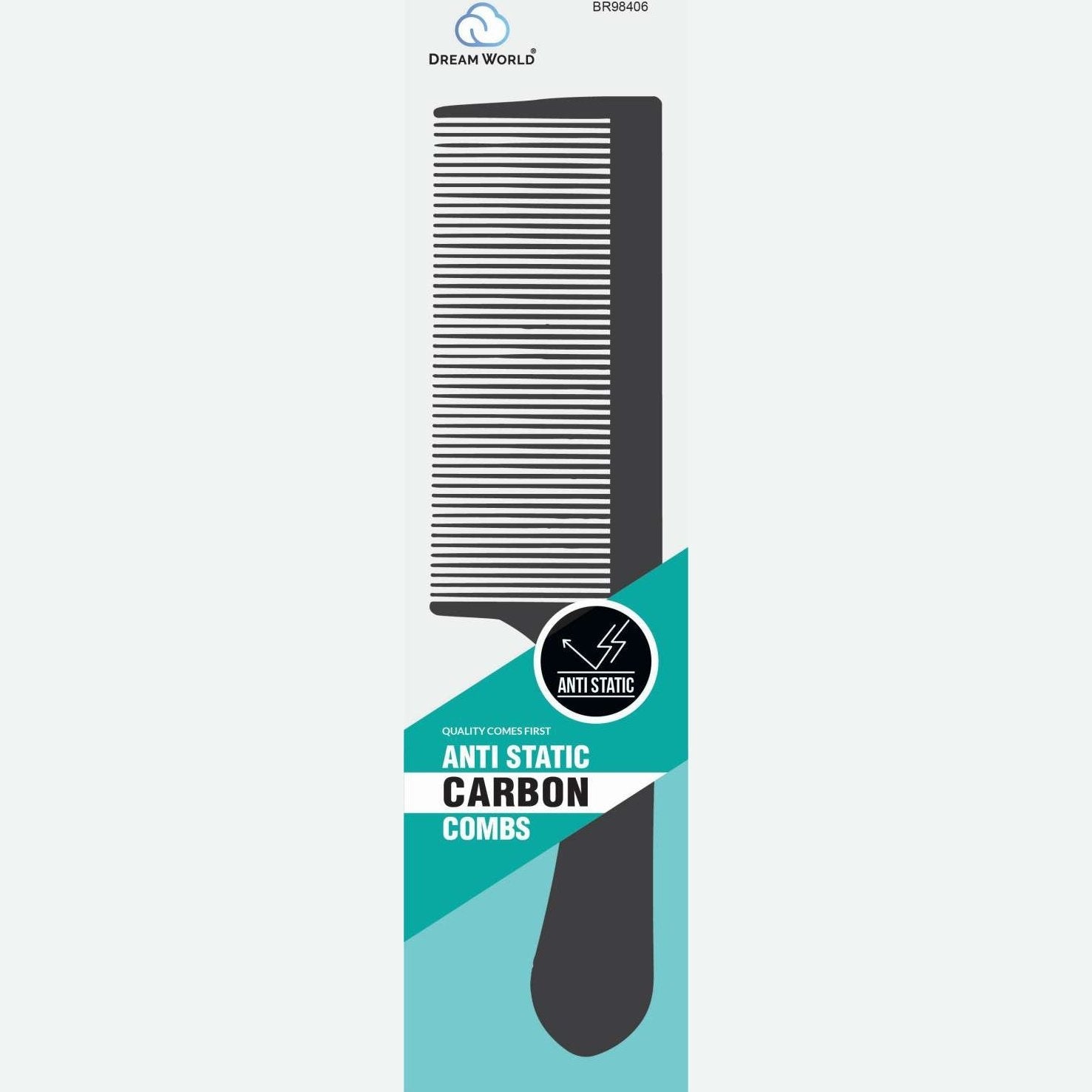 Brittny Comb Anti Static Carbon Handle Brittny Comb Anti Static Carbon Handle