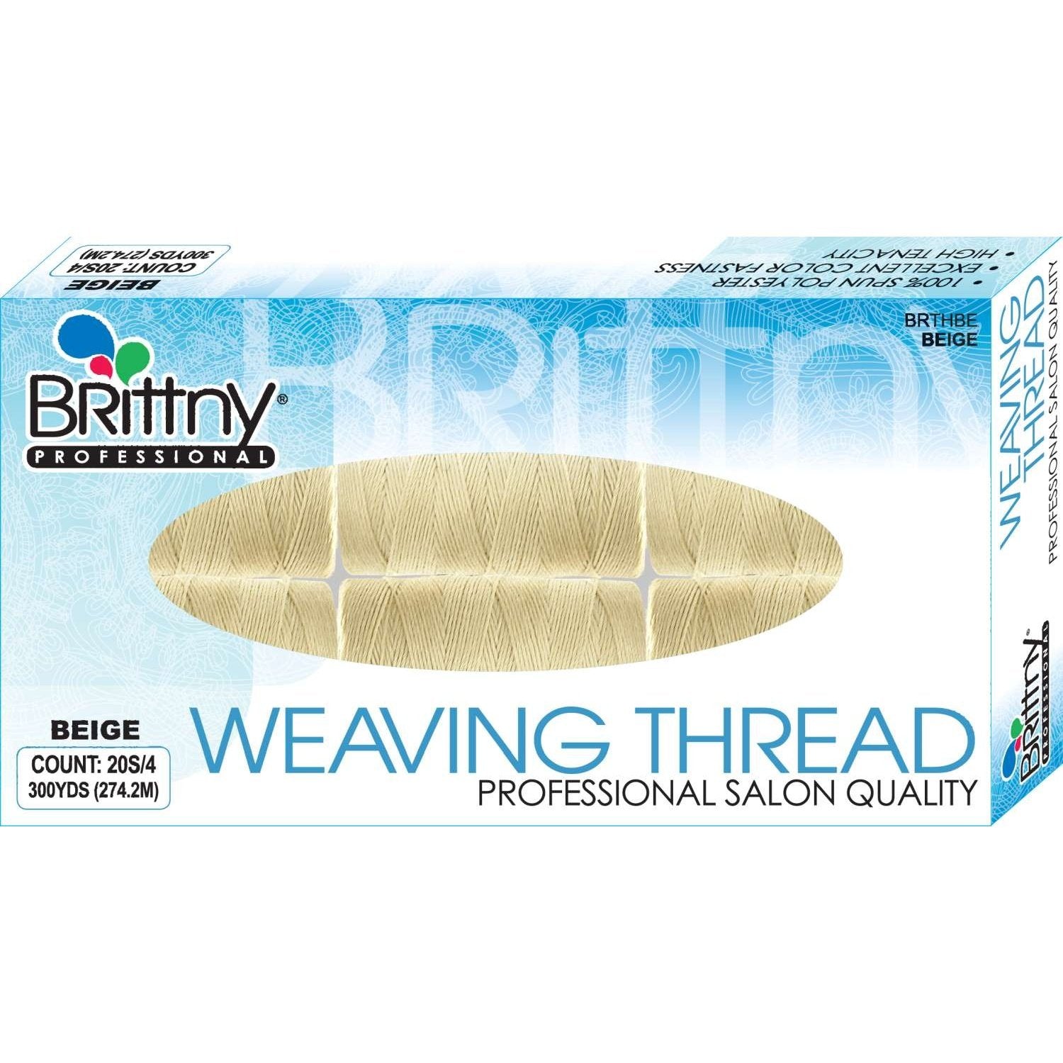 Brittny Weaving Thread 300 Yards Beige Brittny Weaving Thread 300 Yards Beige
