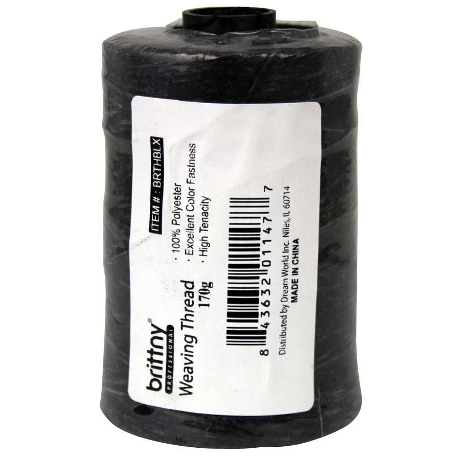 Brittny Weaving Thread Black X-Larg Brittny Weaving Thread Black X-Larg