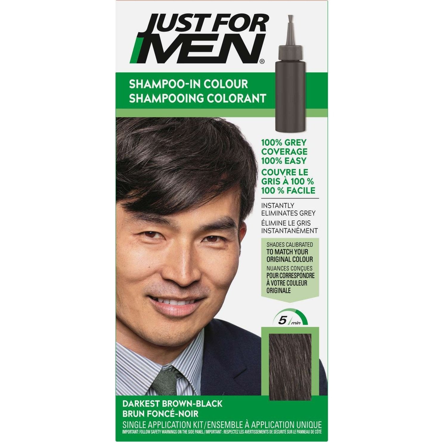 Just For Men 50A Darkest Brown-Black Just For Men 50A Darkest Brown-Black