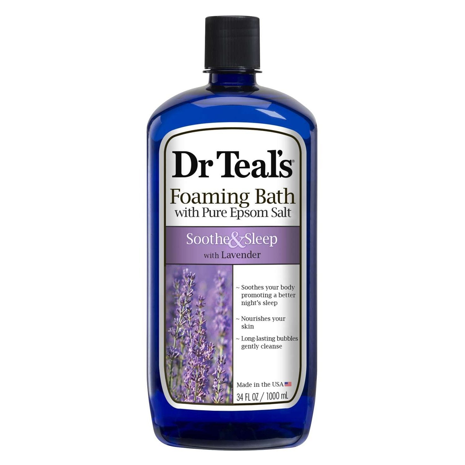 Dr Teals Soothe Sleep With Lavender Foaming Bath Dr Teals Soothe Sleep With Lavender Foaming Bath