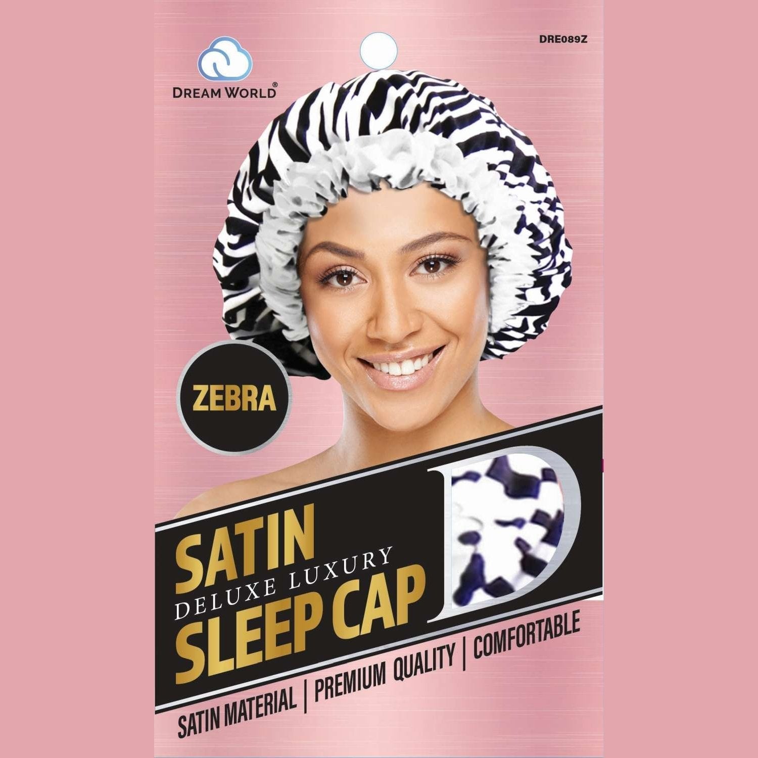 Dream Women-Satin Sleep Cap Floral Dream Women-Satin Sleep Cap Floral