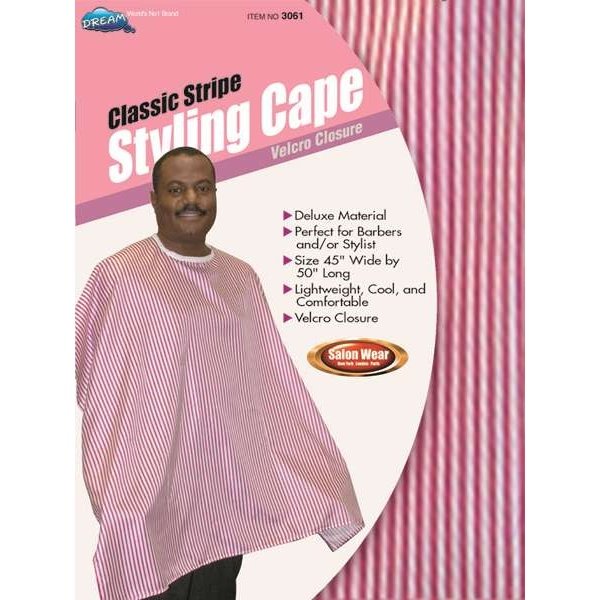 Dream Salon Wear -Styling Cape Stripe Dream Salon Wear -Styling Cape Stripe