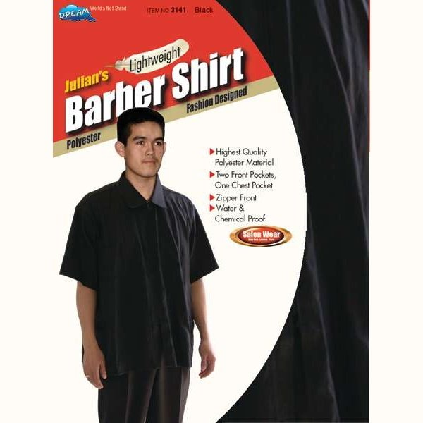 Dream Salon Wear -Barber Shirt Black Dream Salon Wear -Barber Shirt Black